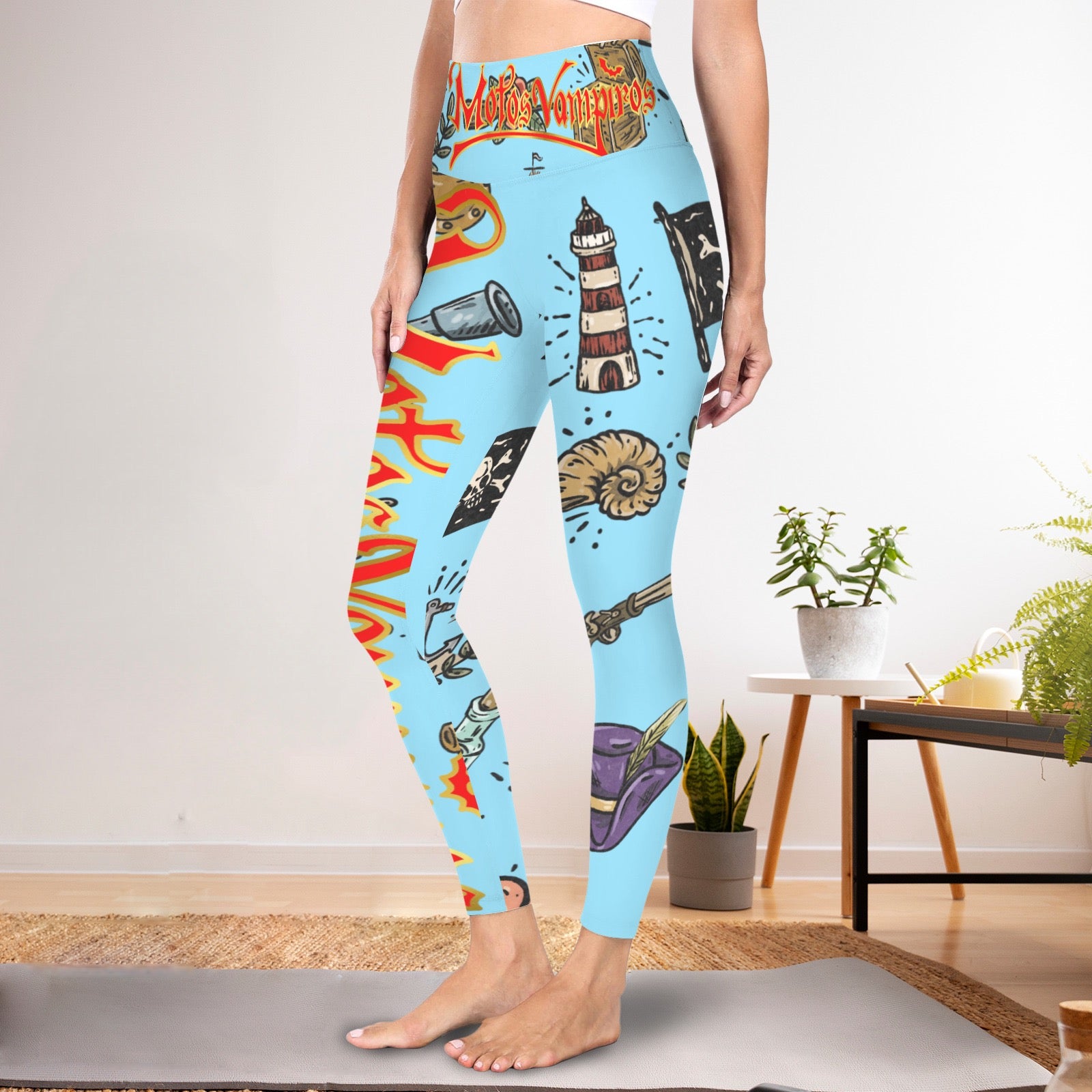 Women's High Waist Tummy Control Yoga Leggings