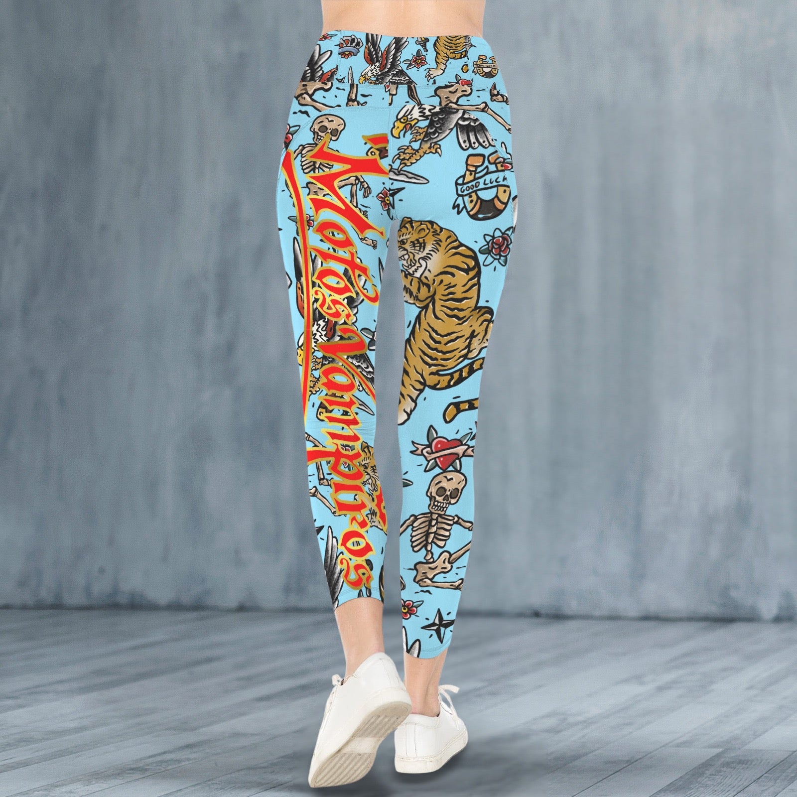 Women's High Waist Pockets Yoga Leggings