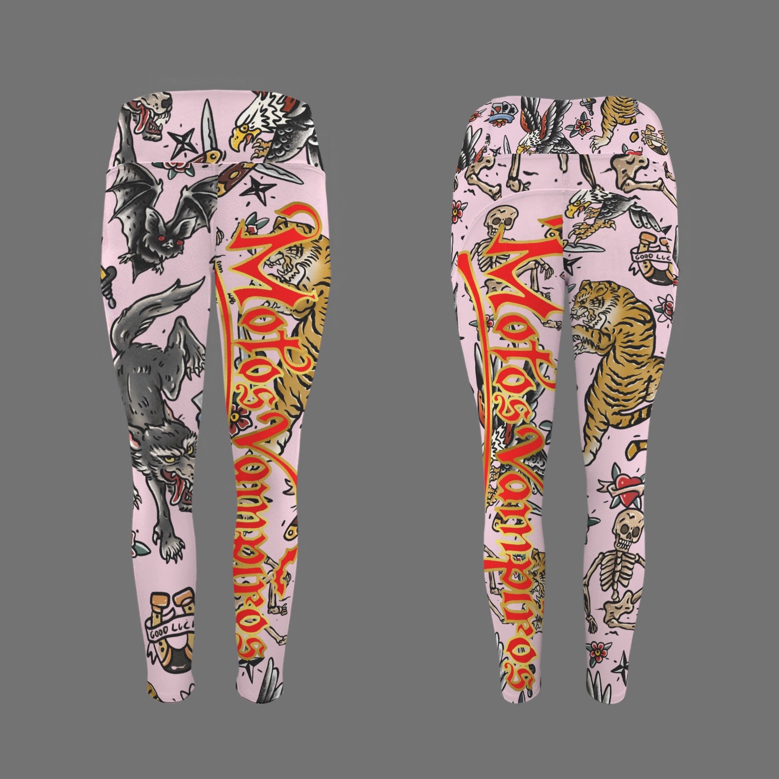 Women's High Waist Pockets Yoga Leggings