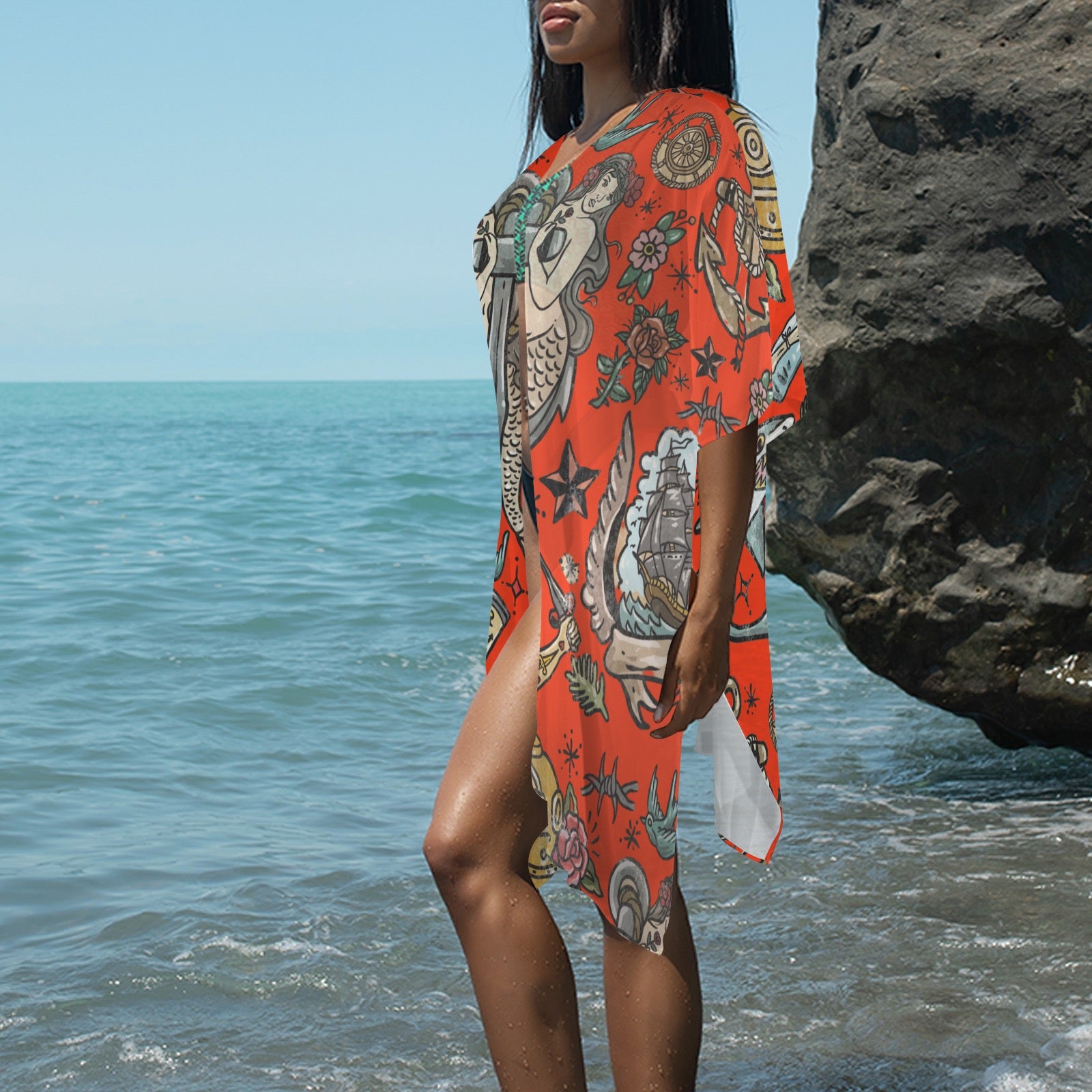 Women's Long Cover Up