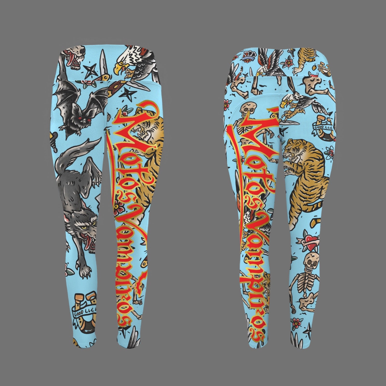 Women's High Waist Pockets Yoga Leggings