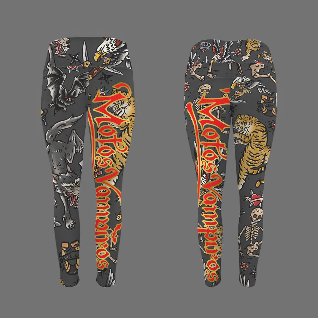 Women's High Waist Pockets Yoga Leggings