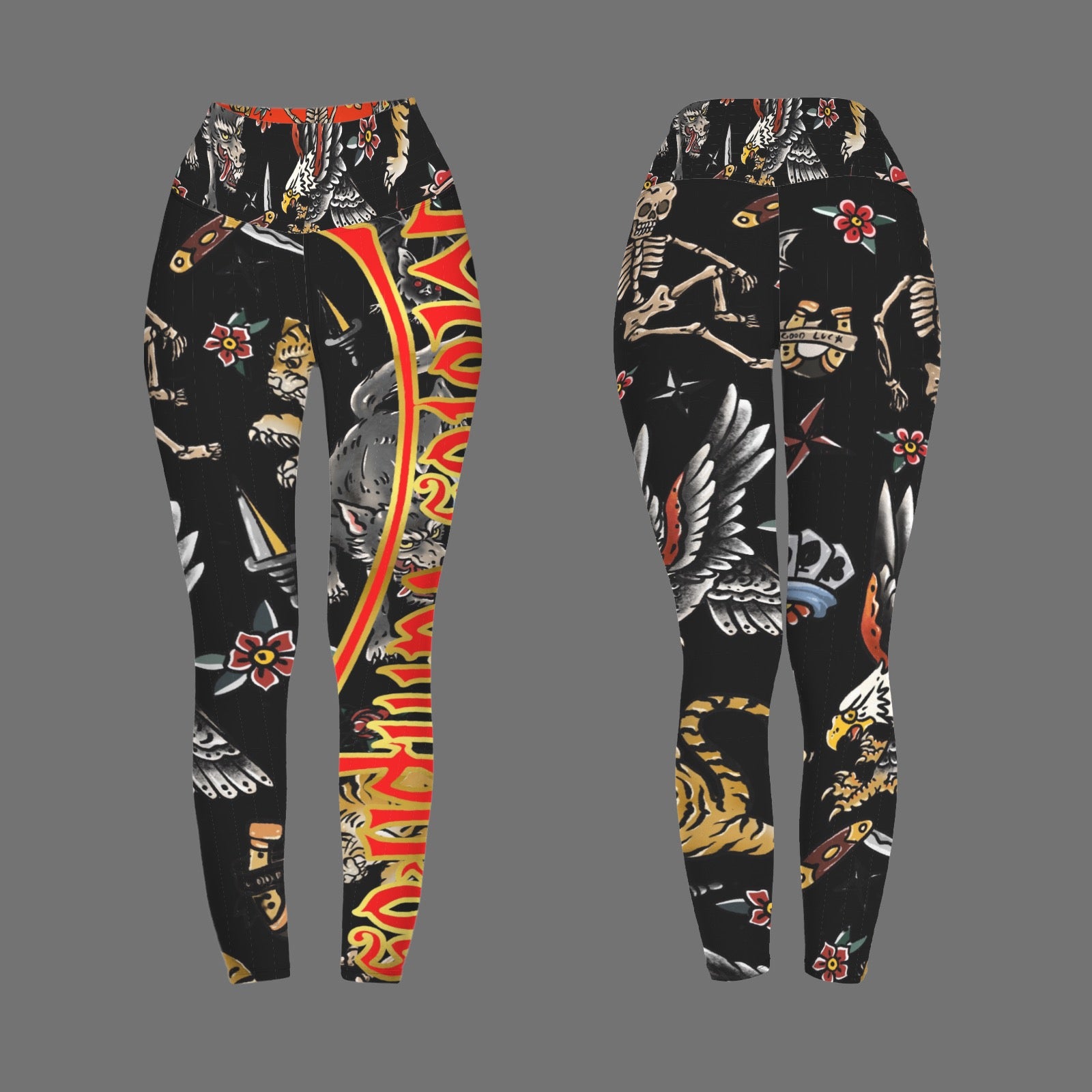 Women's High Waist Tummy Control Yoga Leggings