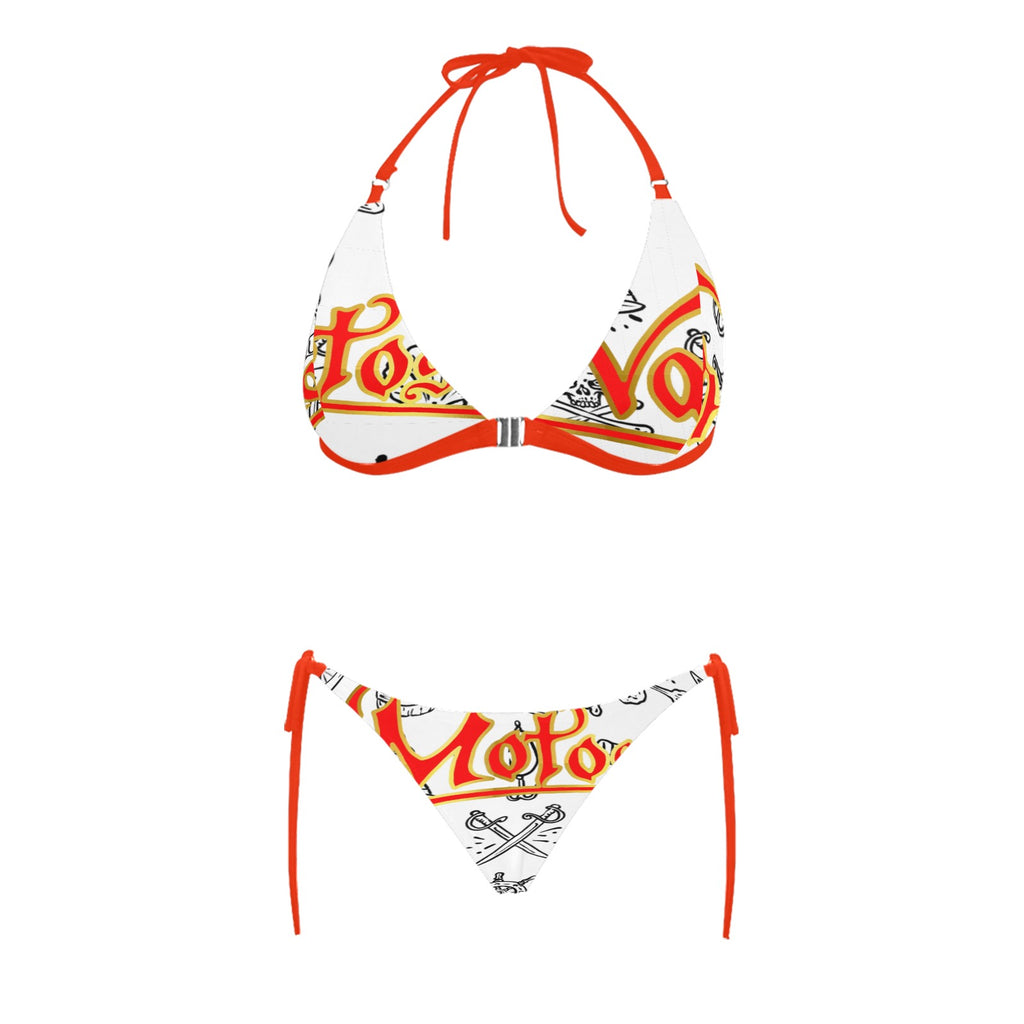 Women's Halter Triangle Bikini Set