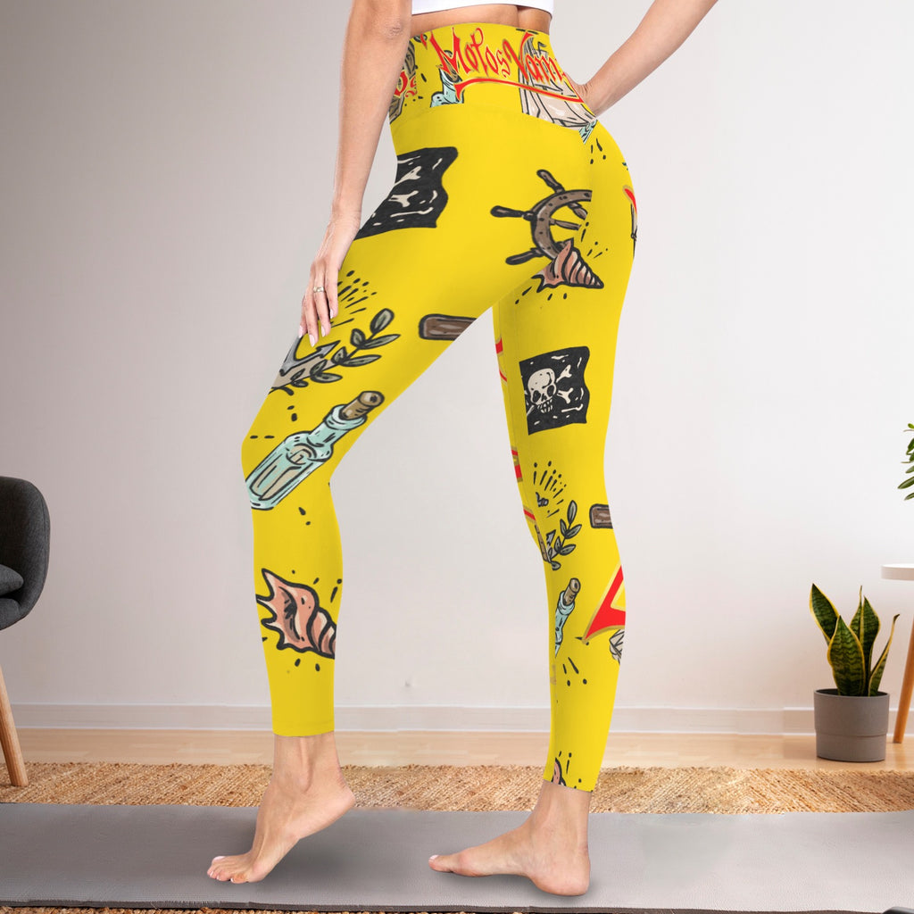 Women's High Waist Tummy Control Yoga Leggings