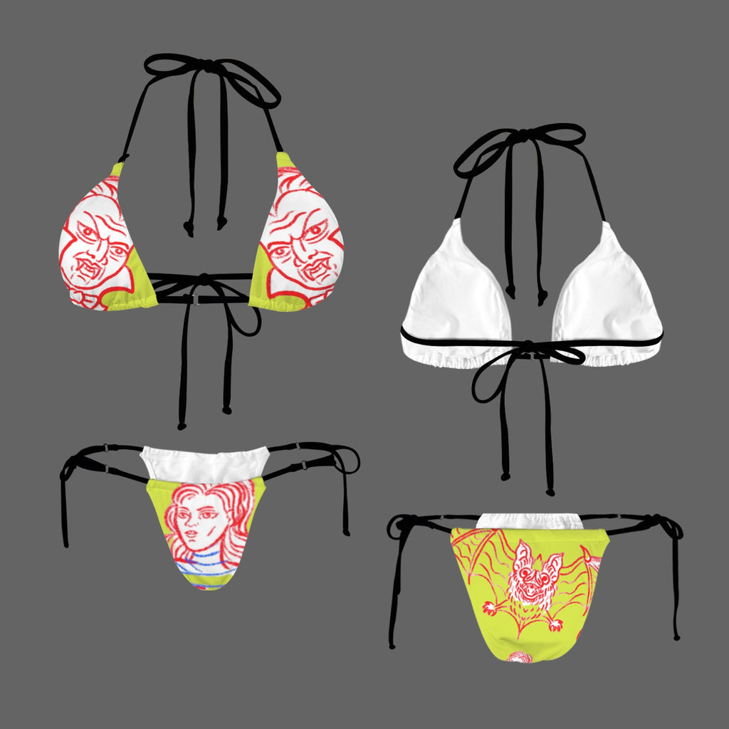 Women's Halter String Bikini Set