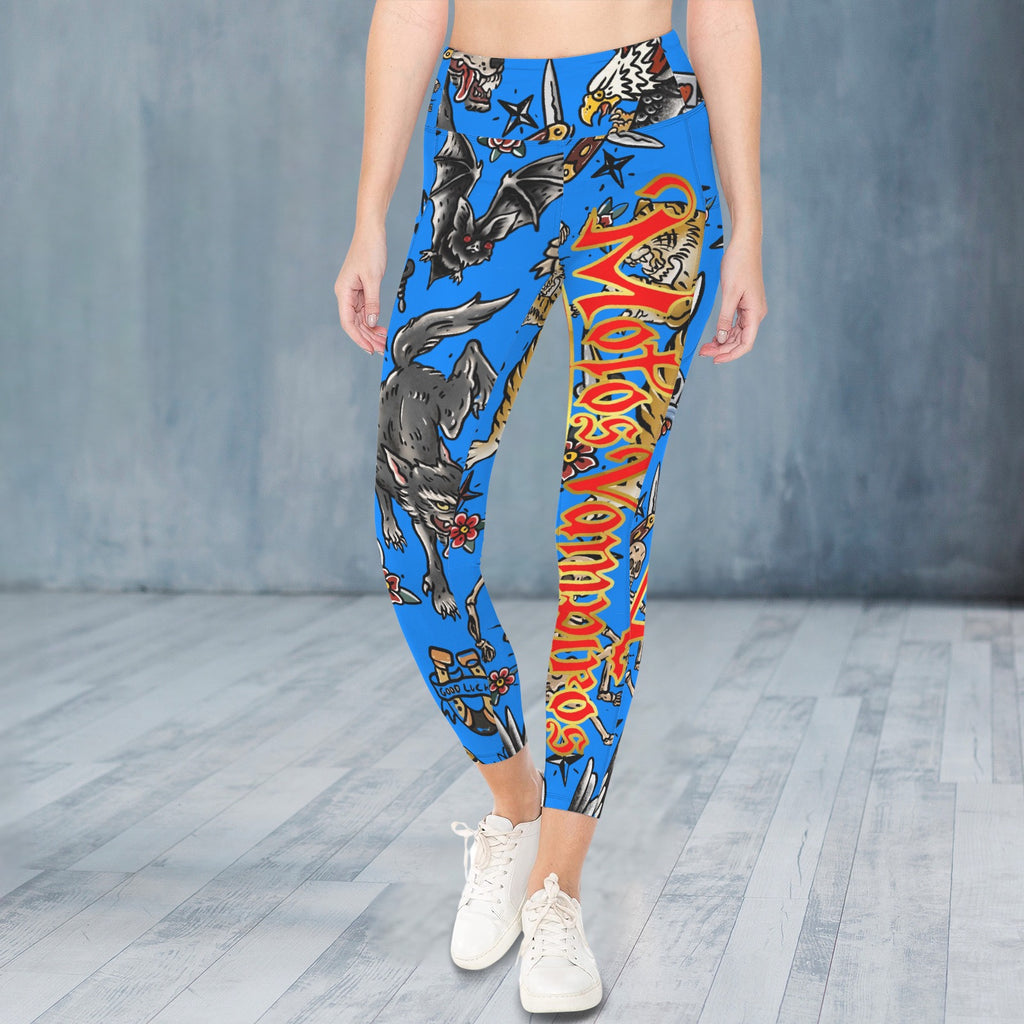 Women's High Waist Pockets Yoga Leggings