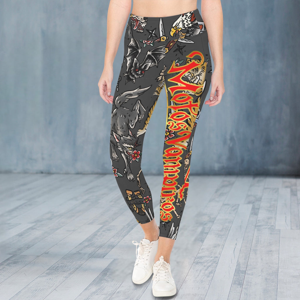 Women's High Waist Pockets Yoga Leggings