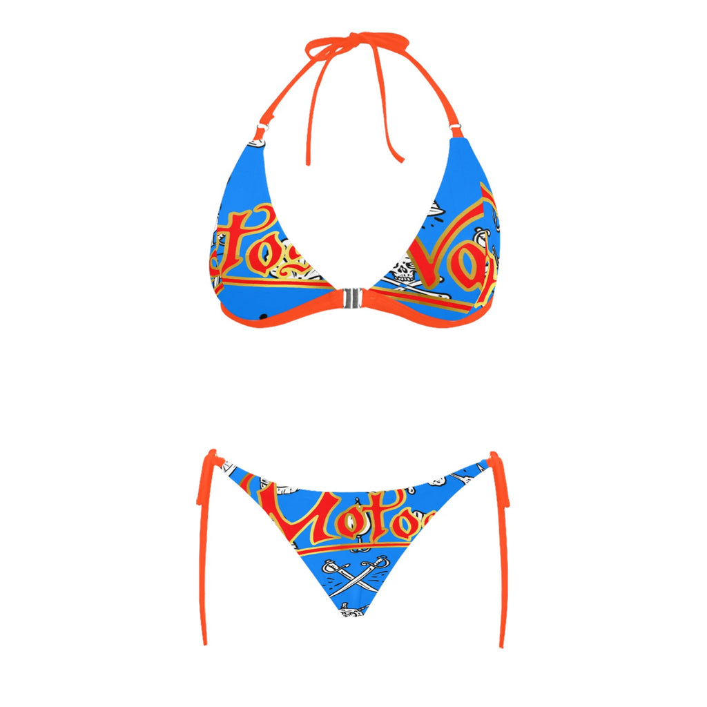 Women's Halter Triangle Bikini Set