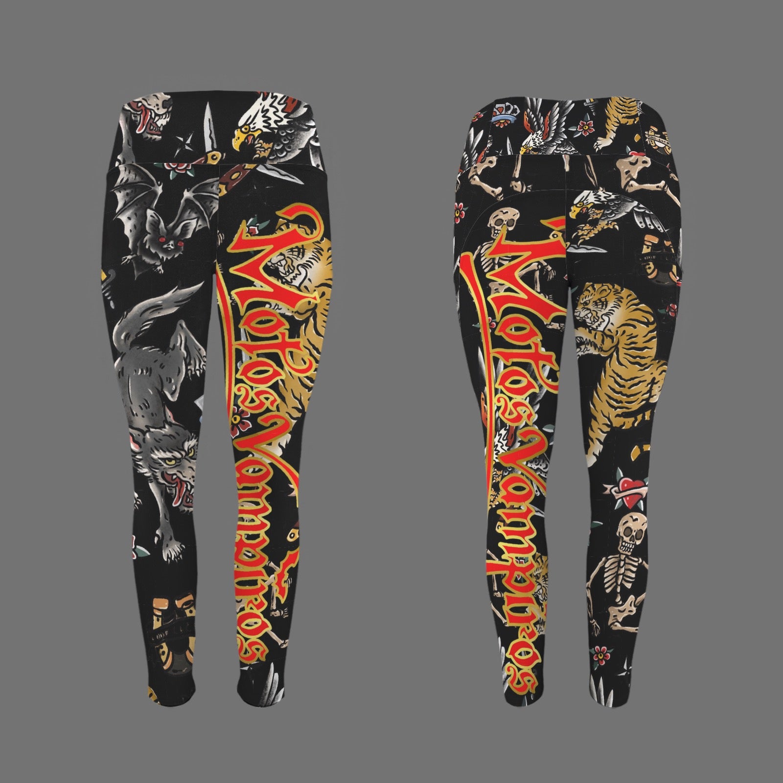 Women's High Waist Pockets Yoga Leggings