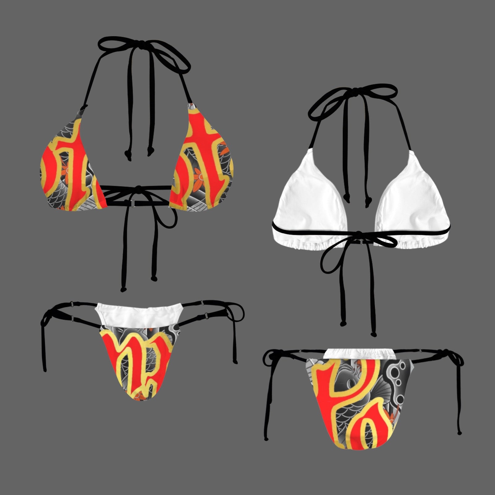 Women's Halter String Bikini Set