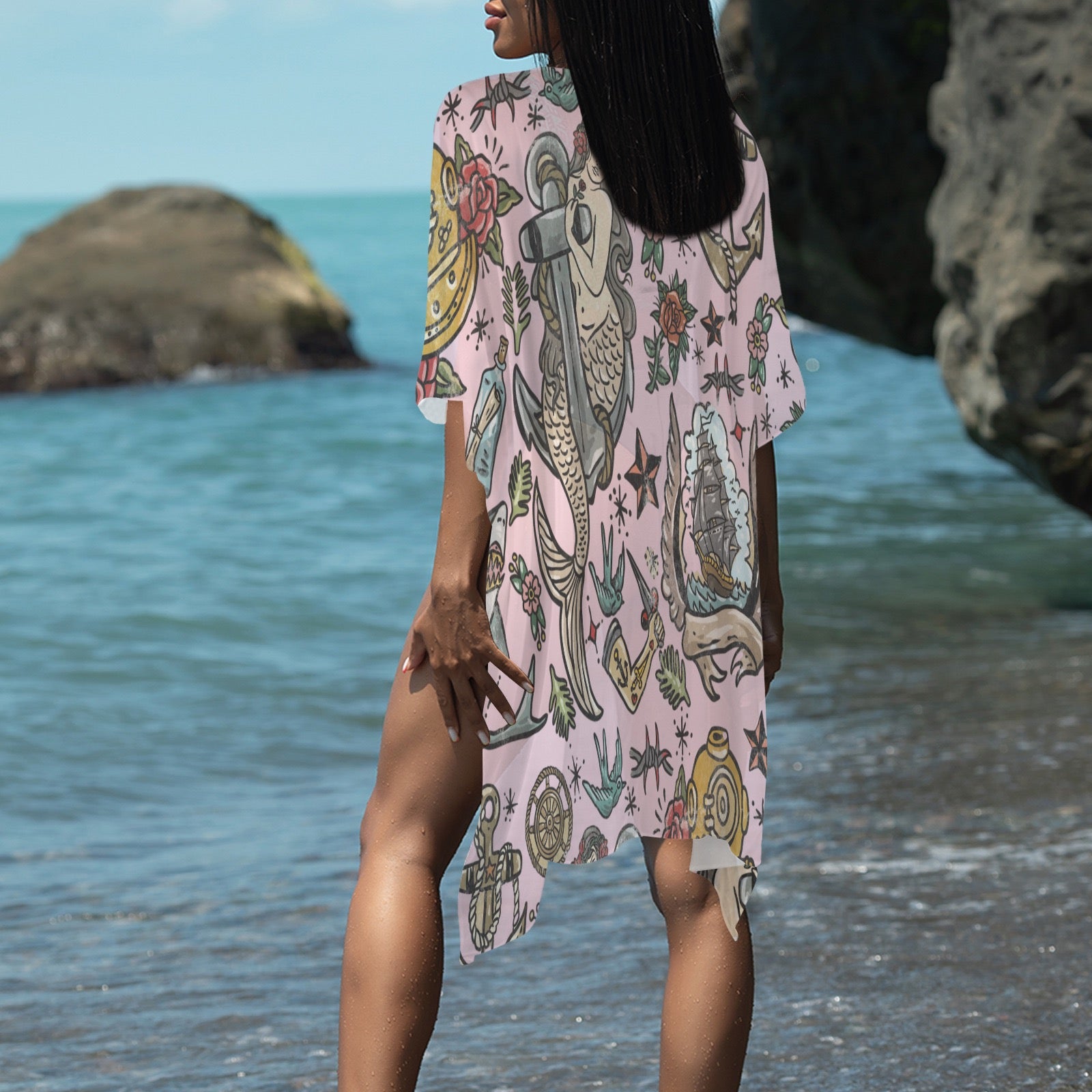 Women's Long Cover Up