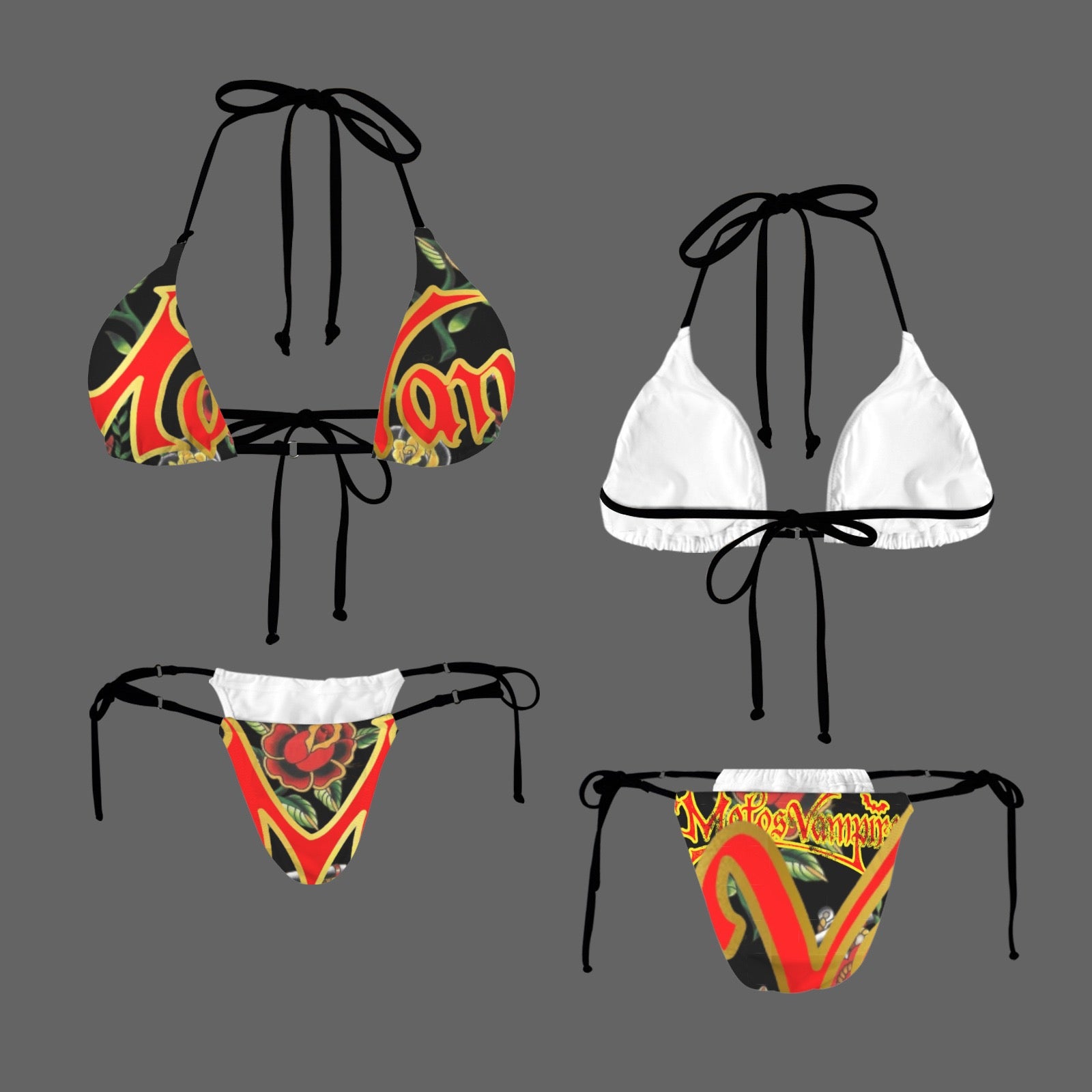 Women's Halter String Bikini Set