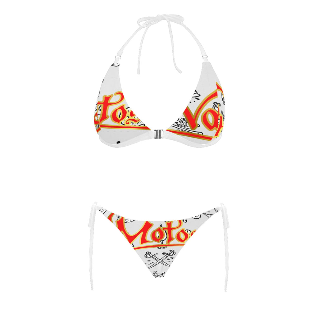 Women's Halter Triangle Bikini Set