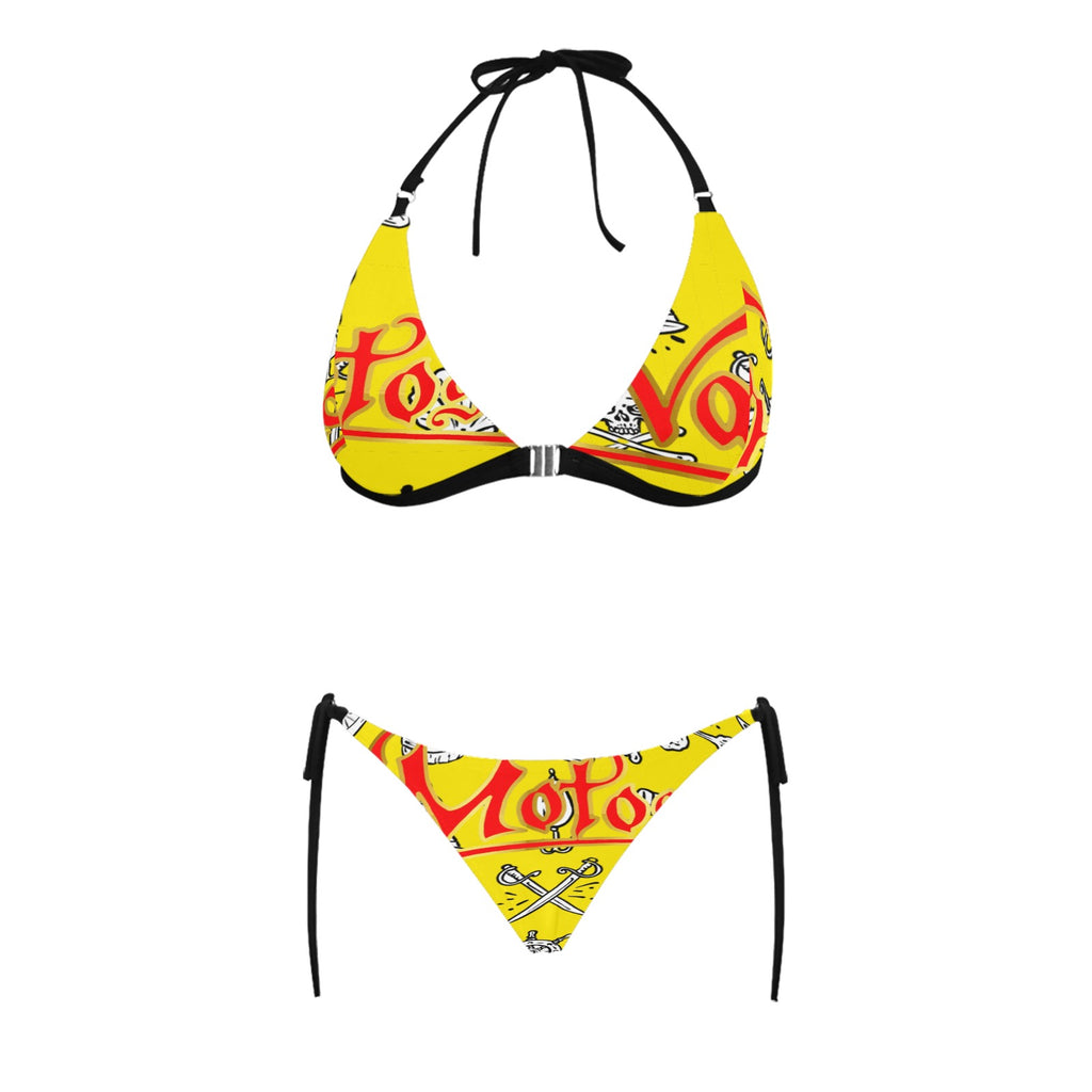 Women's Halter Triangle Bikini Set