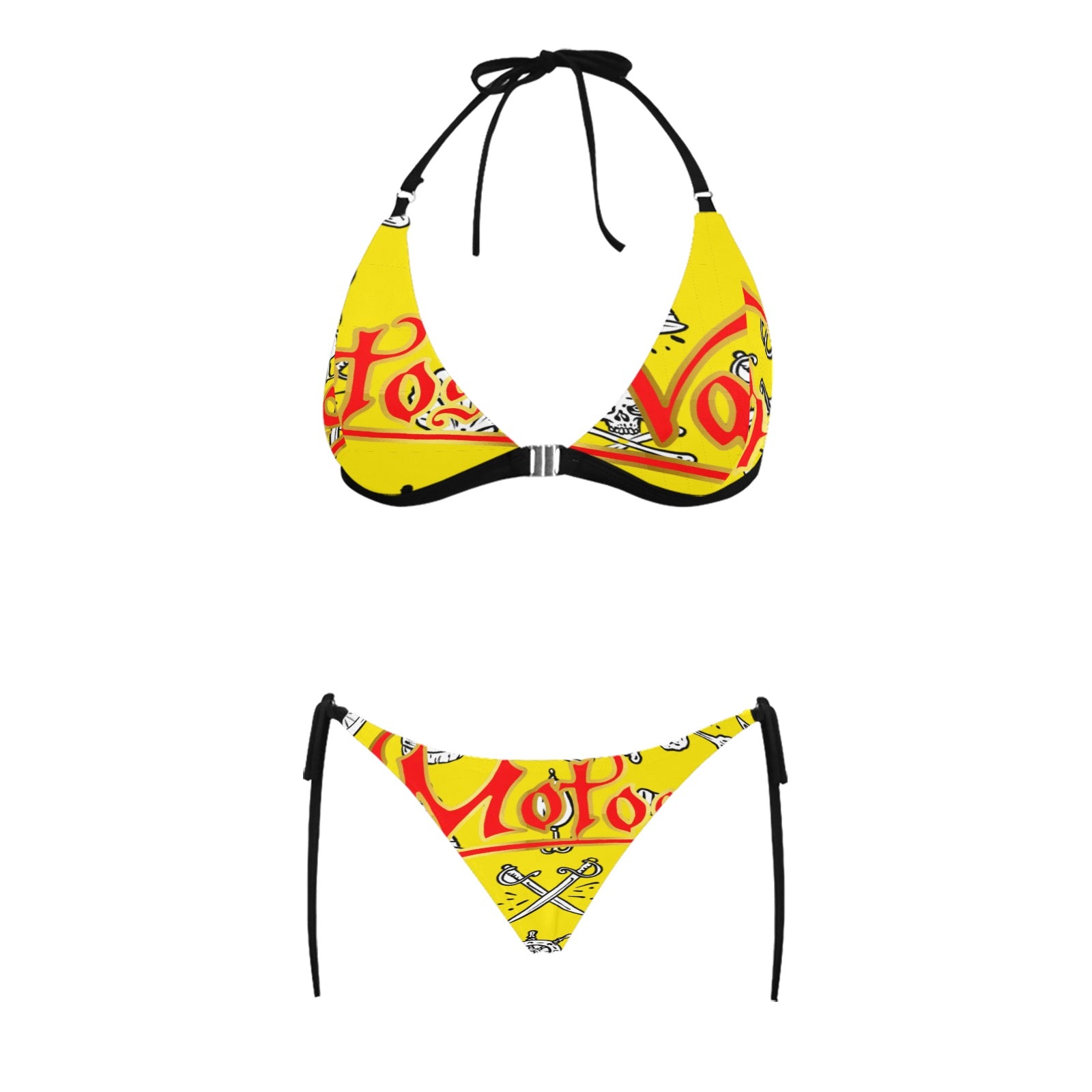 Women's Halter Triangle Bikini Set