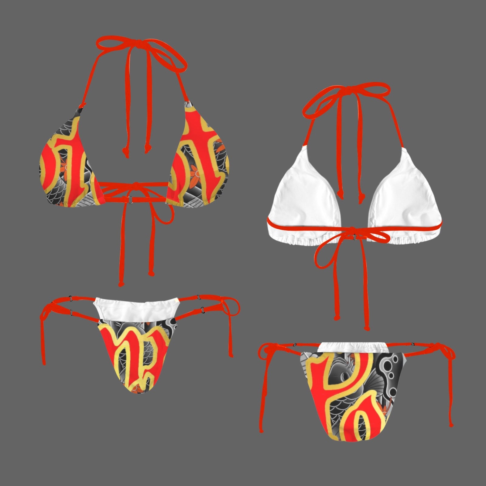 Women's Halter String Bikini Set