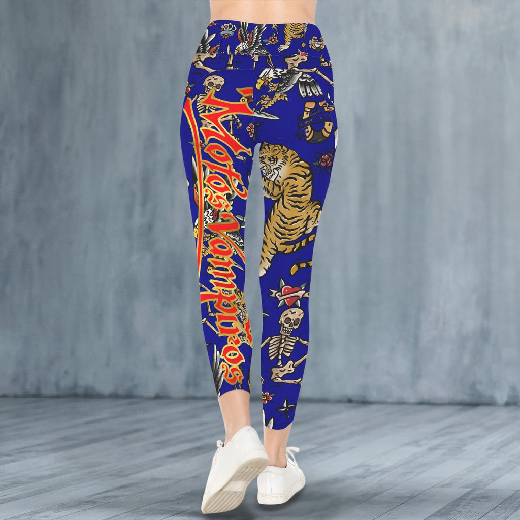 Women's High Waist Pockets Yoga Leggings