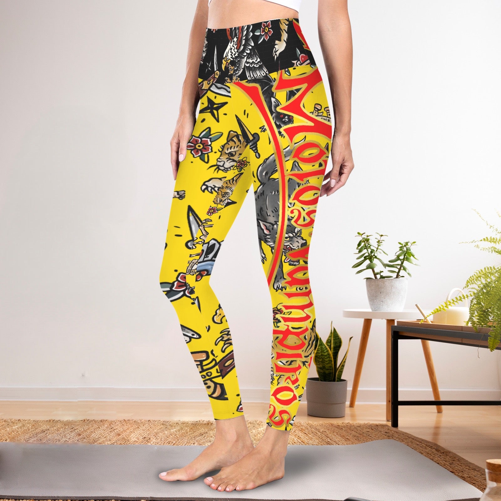 Women's High Waist Tummy Control Yoga Leggings