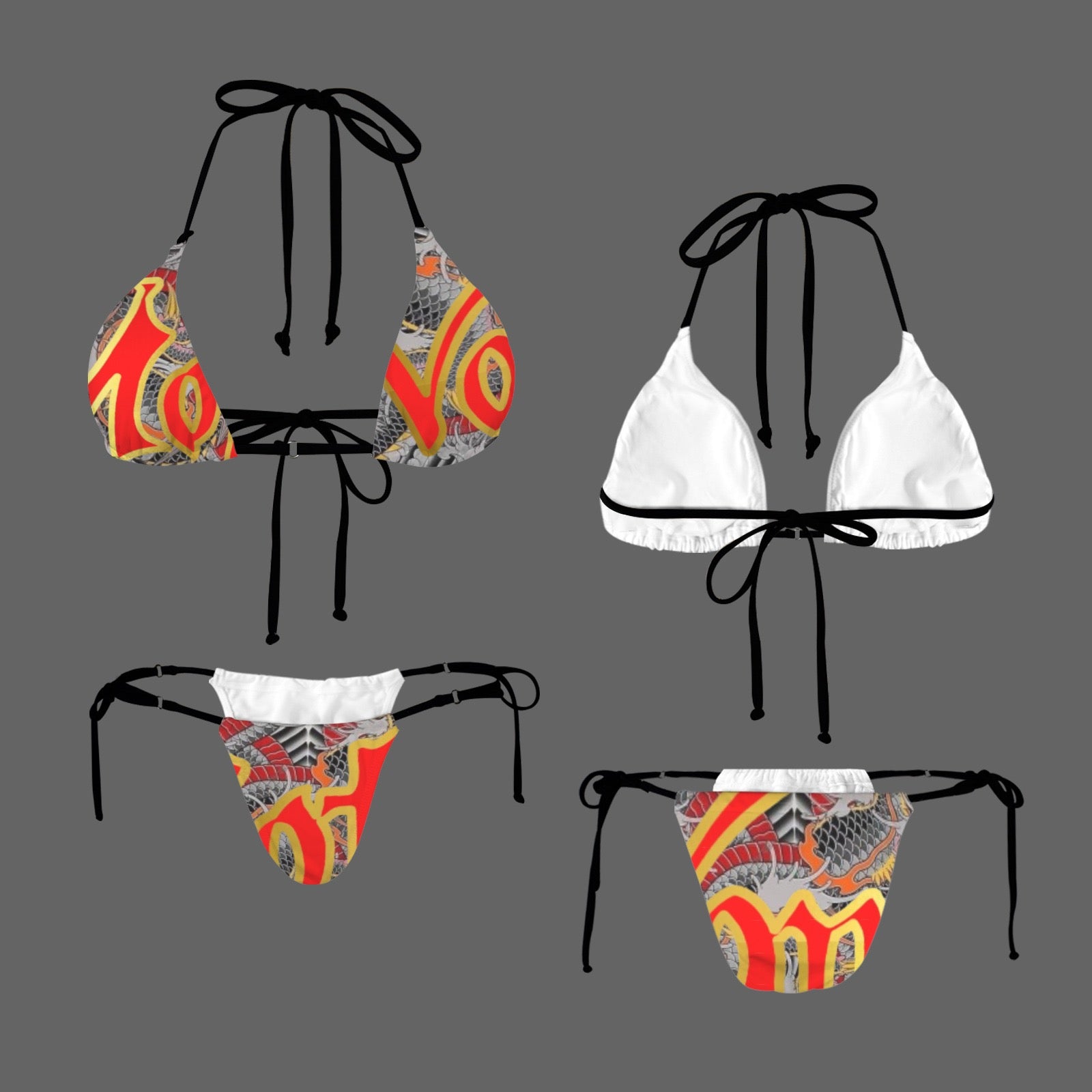 Women's Halter String Bikini Set