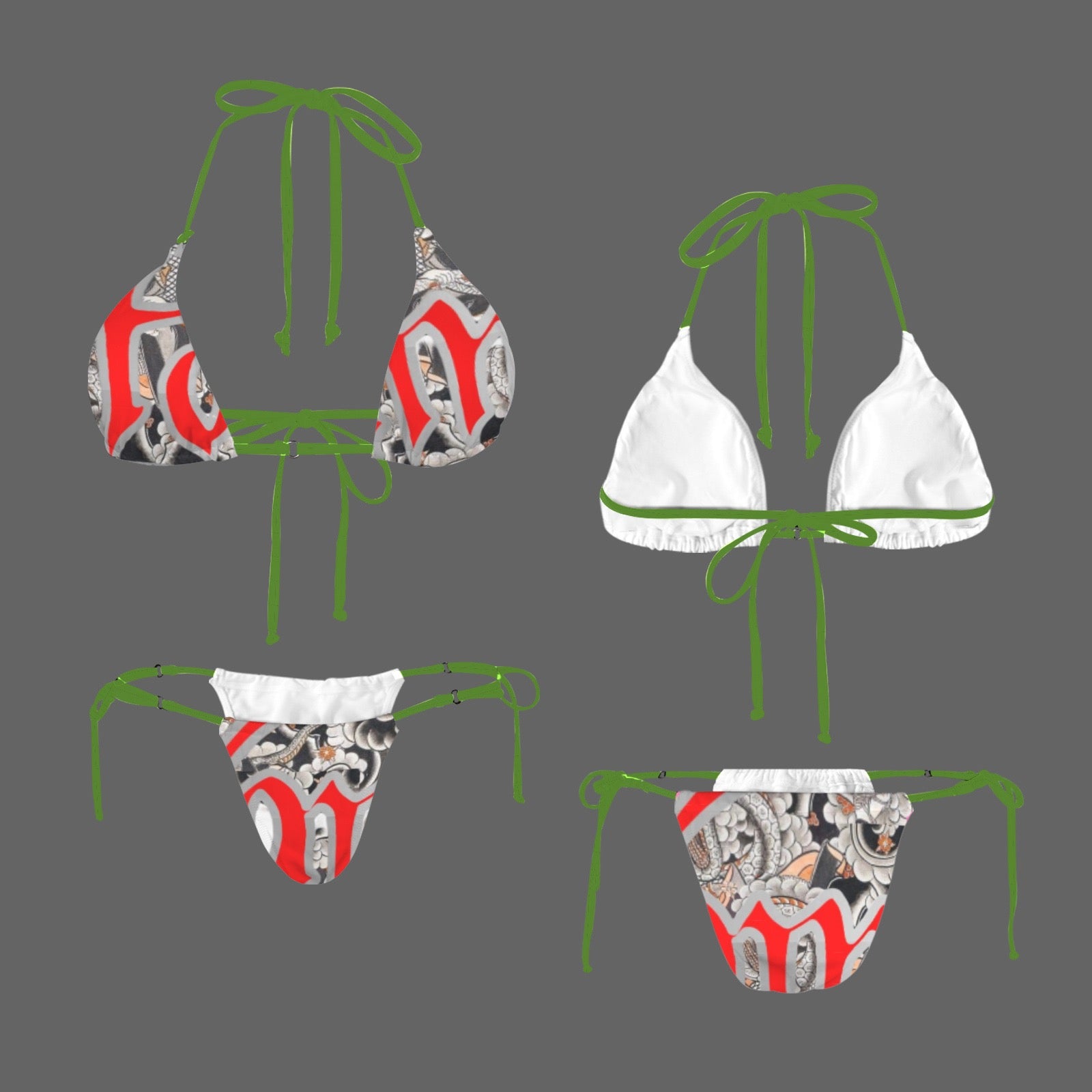 Women's Halter String Bikini Set