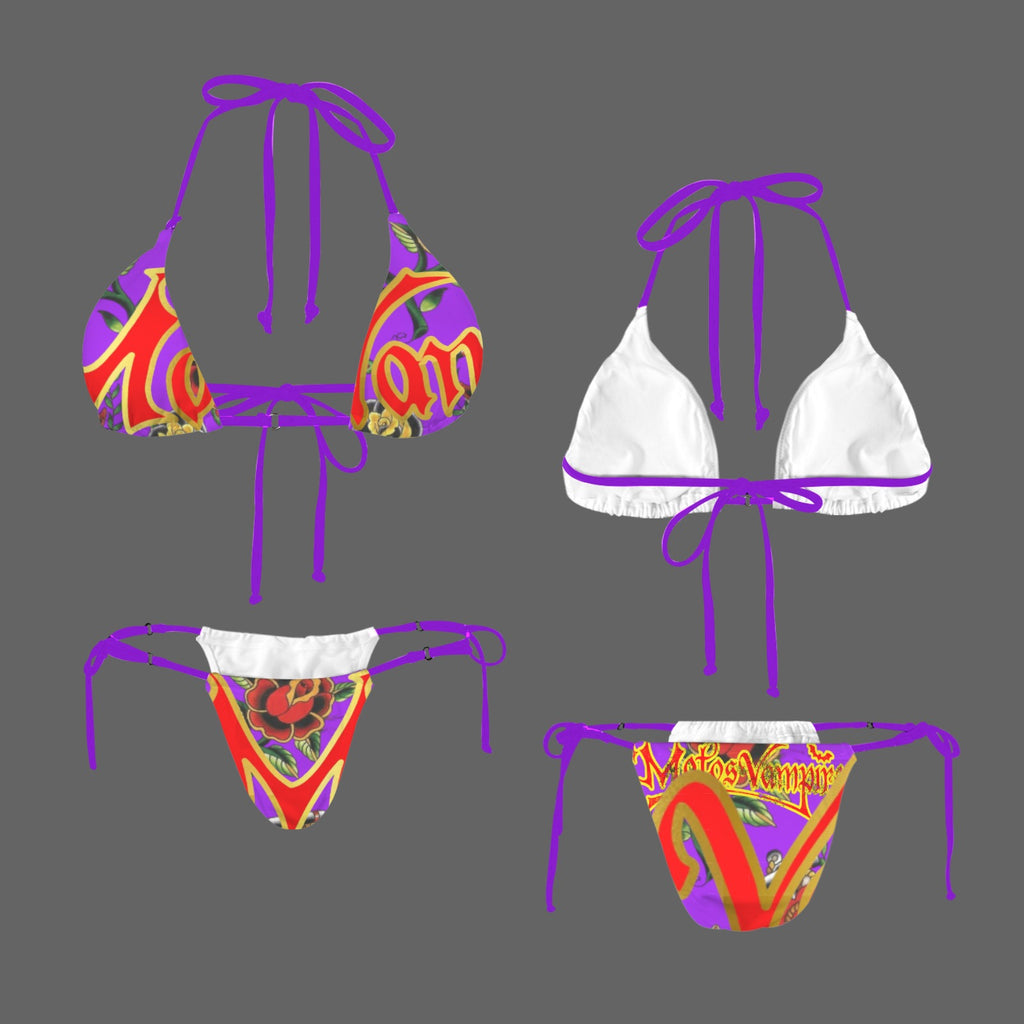 Women's Halter String Bikini Set