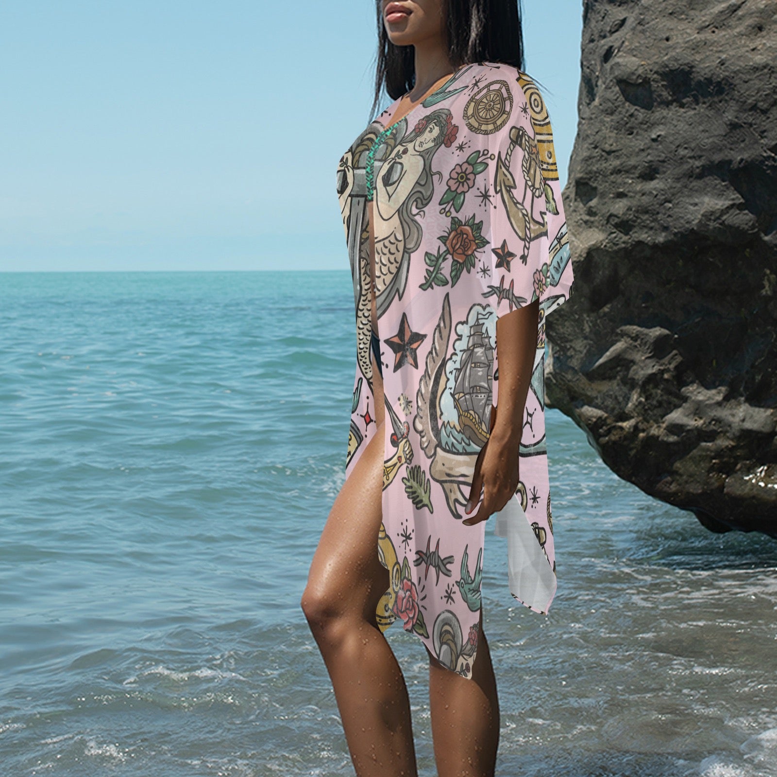 Women's Long Cover Up