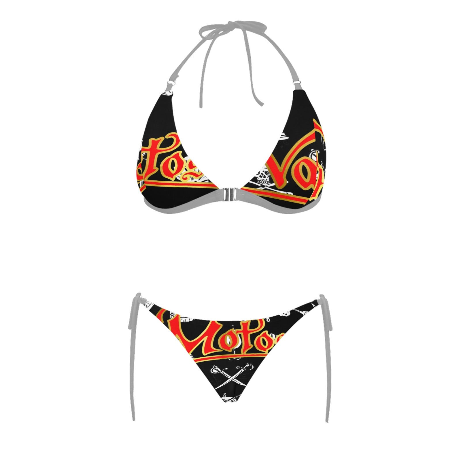 Women's Halter Triangle Bikini Set