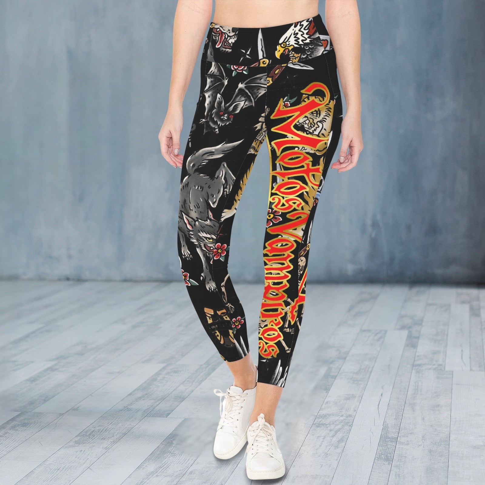 Women's High Waist Pockets Yoga Leggings