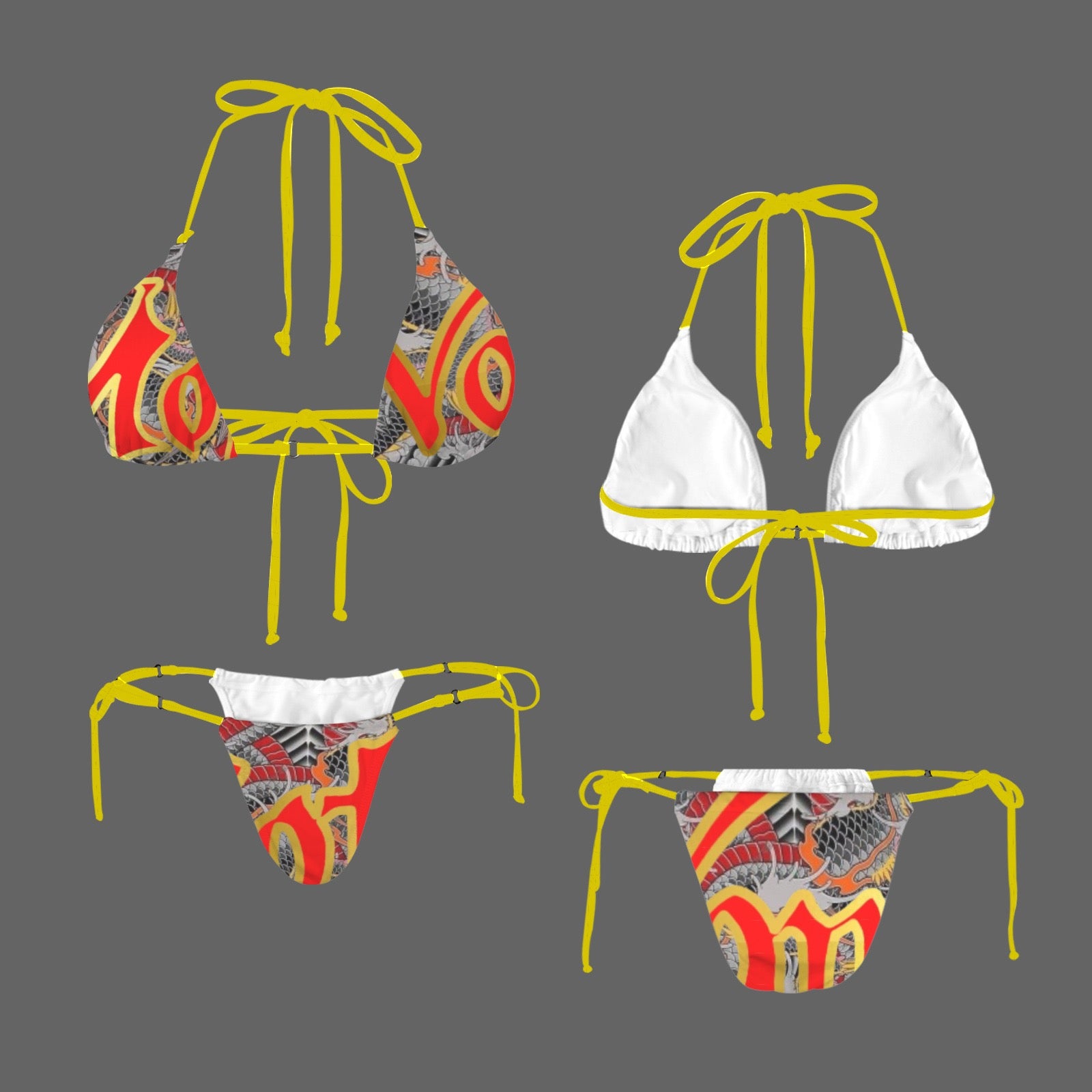 Women's Halter String Bikini Set