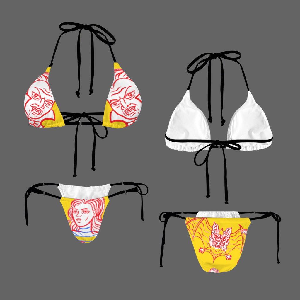 Women's Halter String Bikini Set