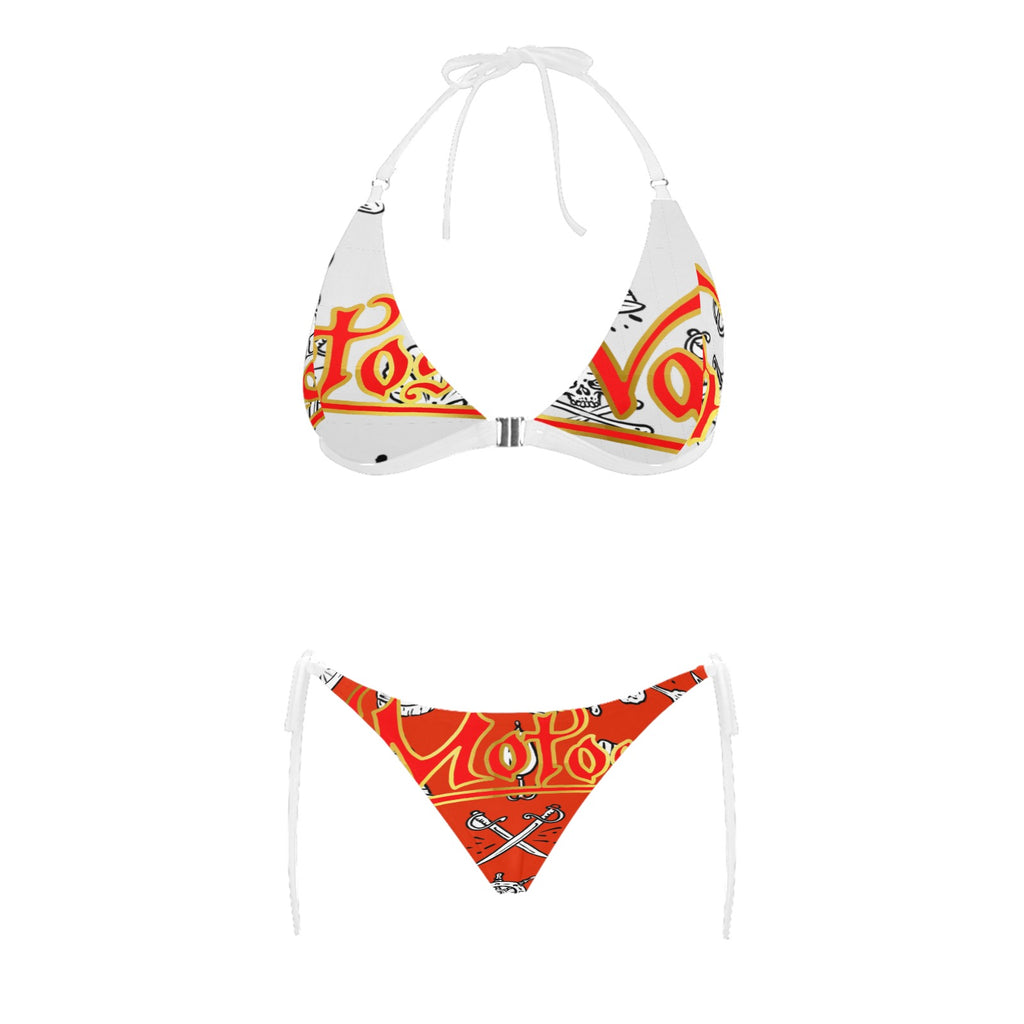 Women's Halter Triangle Bikini Set