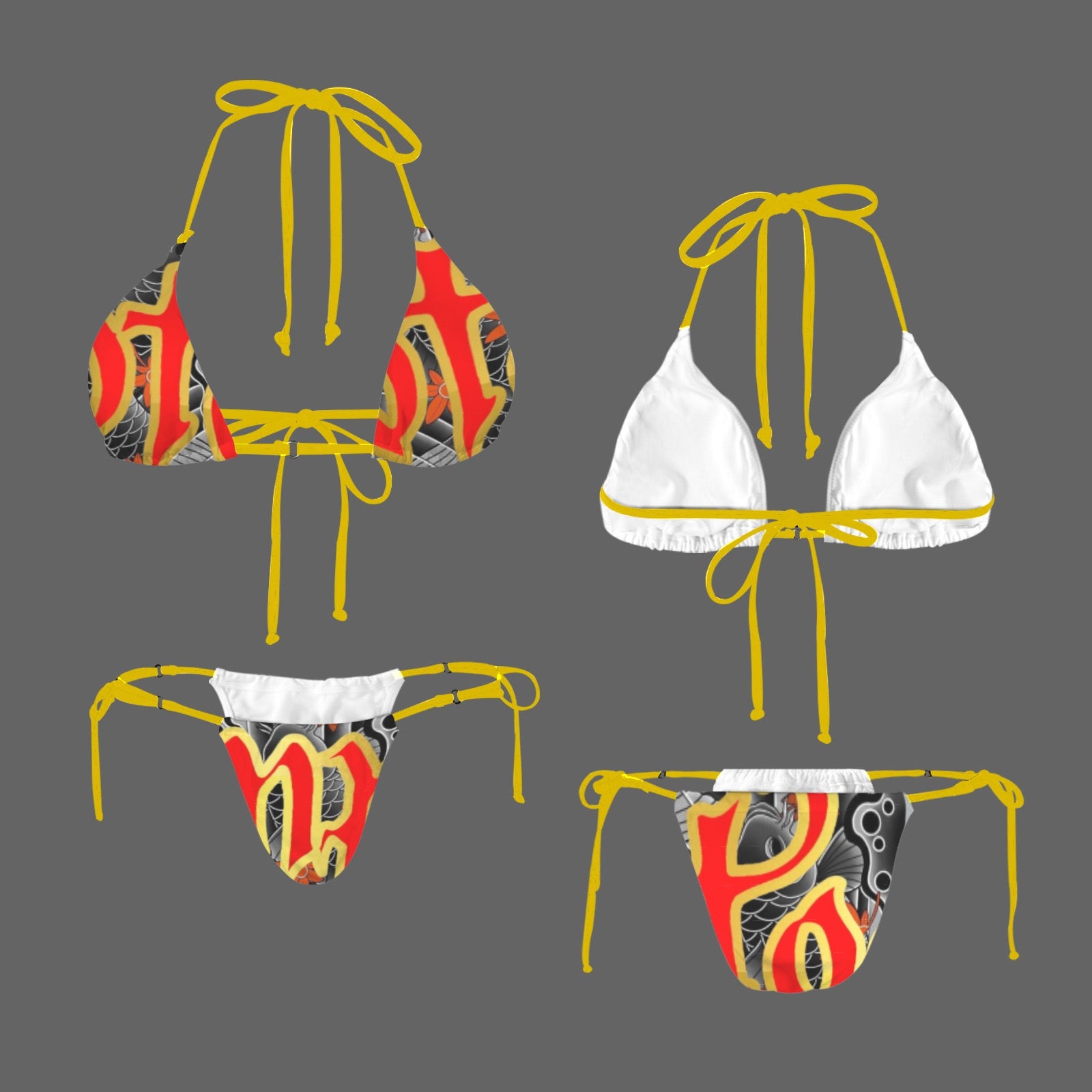 Women's Halter String Bikini Set