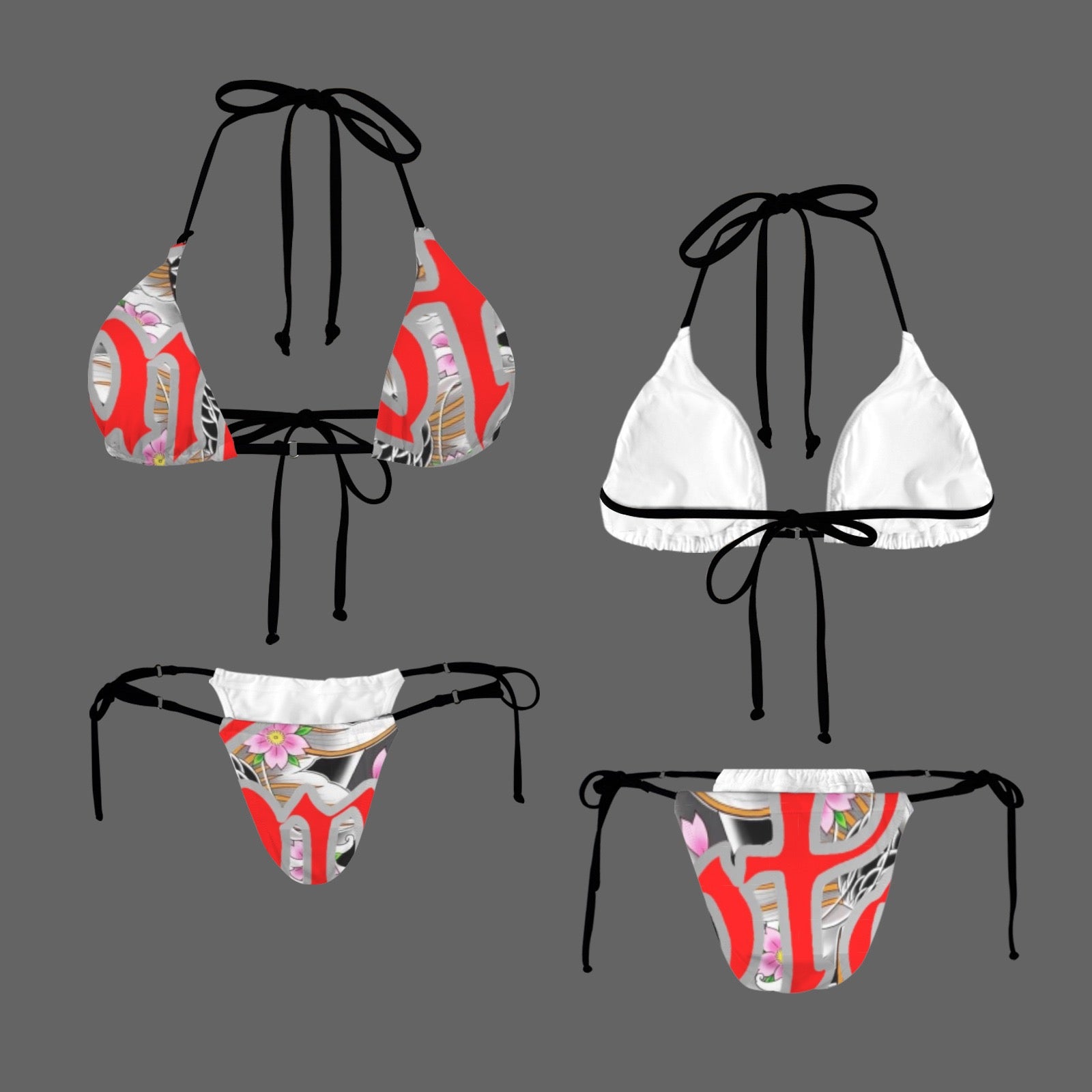 Women's Halter String Bikini Set
