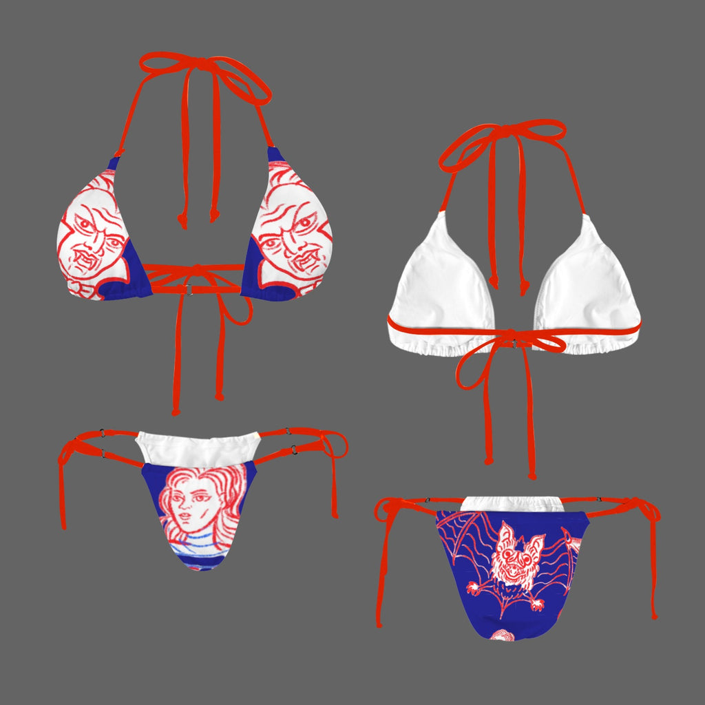 Women's Halter String Bikini Set