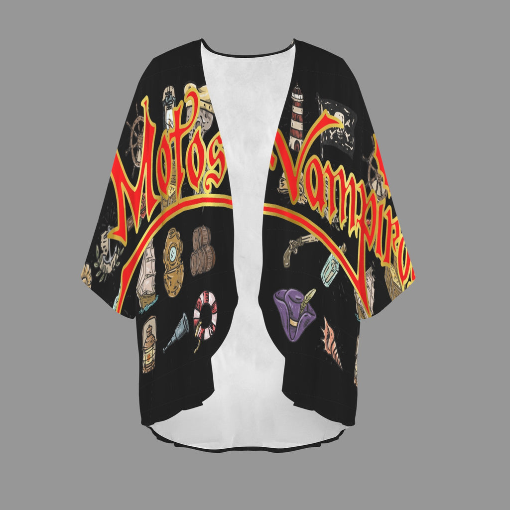 Custom Personalized Women's Kimono Chiffon Cover Up