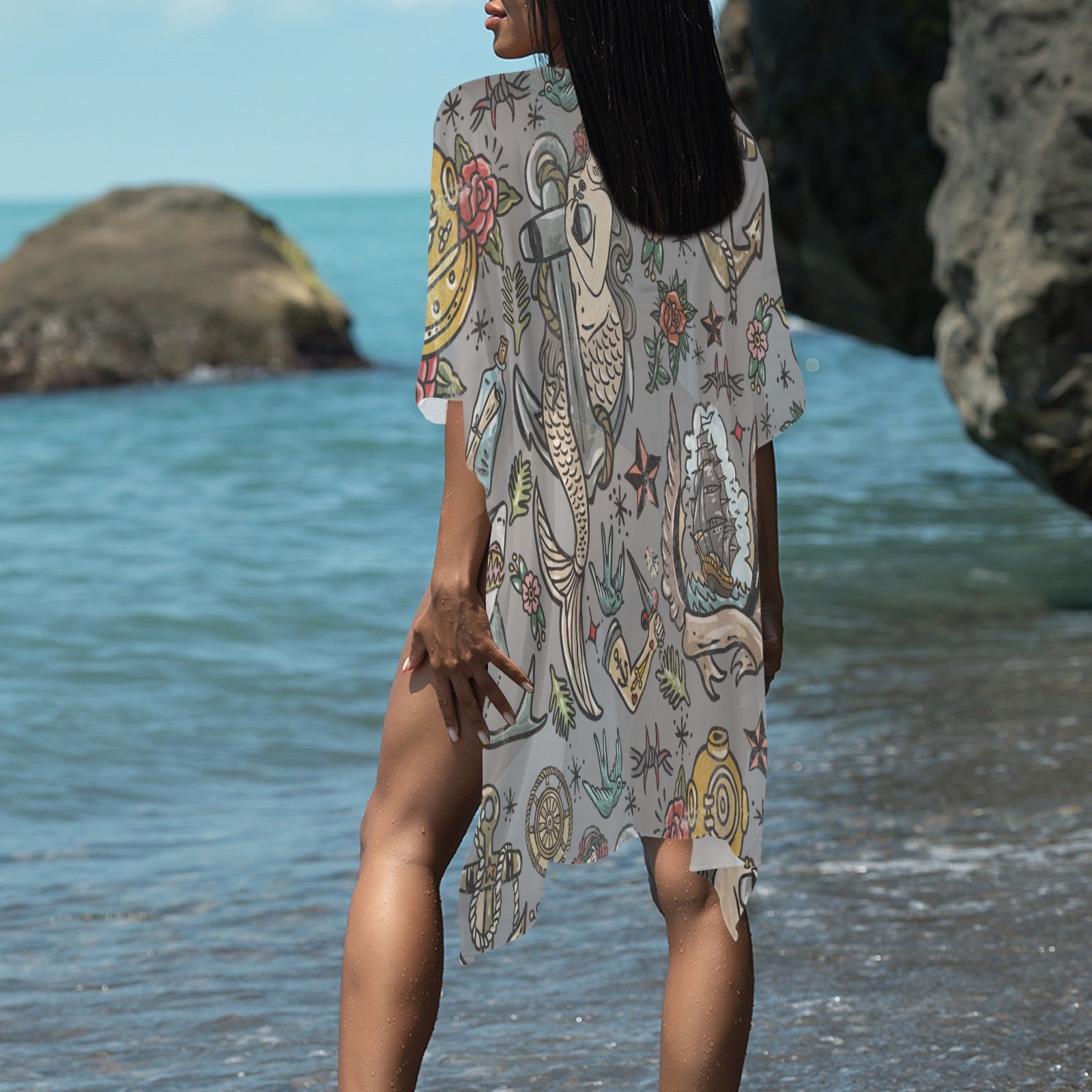 Women's Long Cover Up