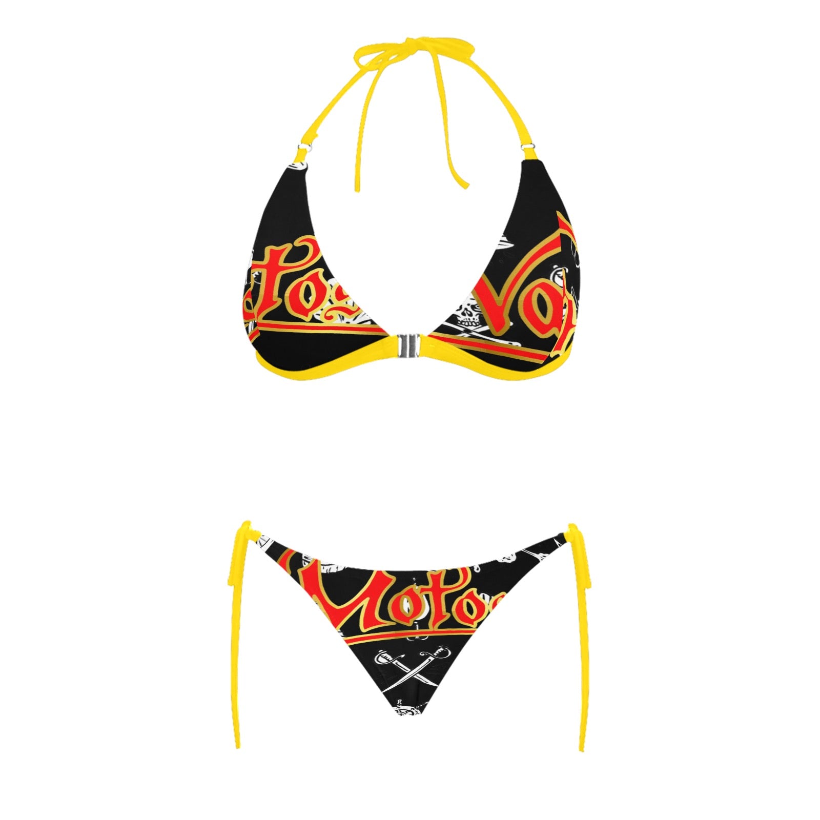 Women's Halter Triangle Bikini Set