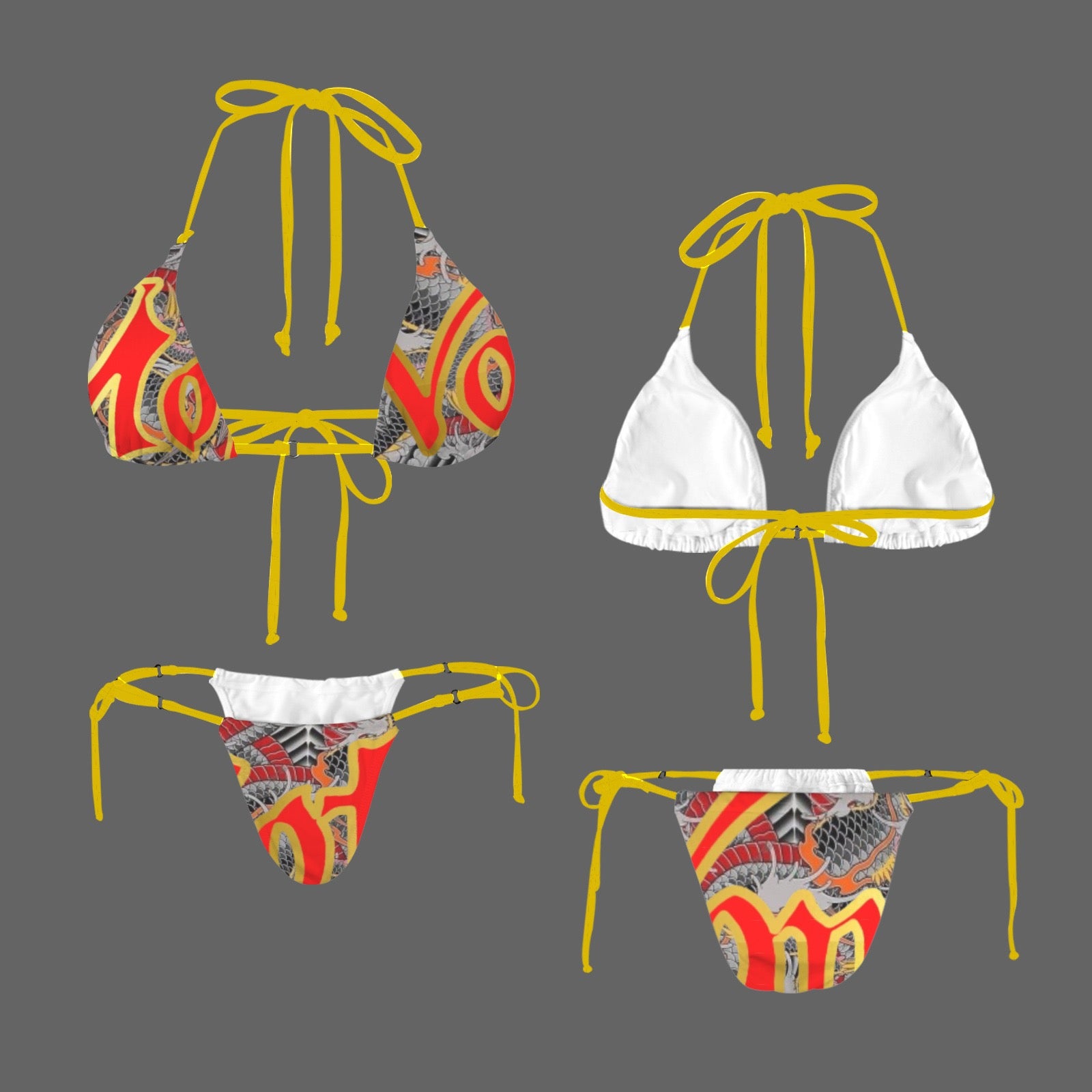 Women's Halter String Bikini Set