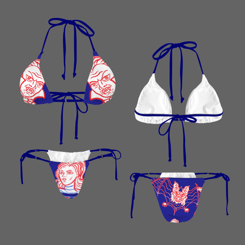 Women's Halter String Bikini Set