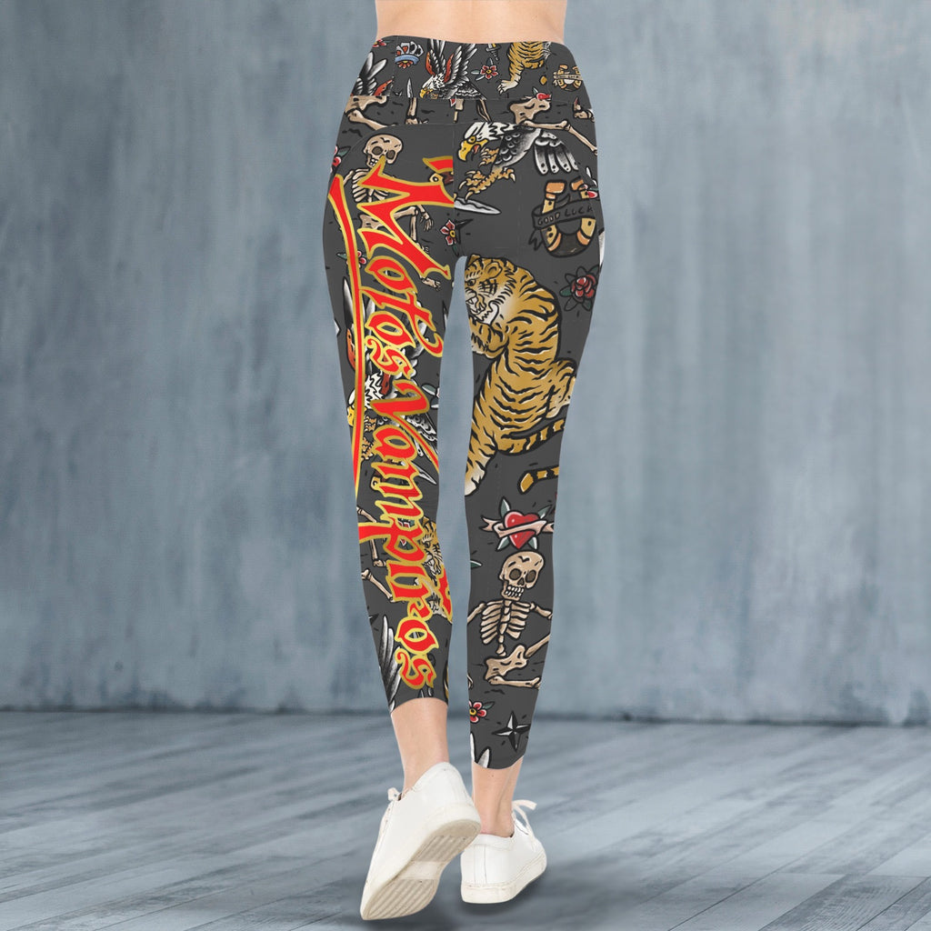 Women's High Waist Pockets Yoga Leggings