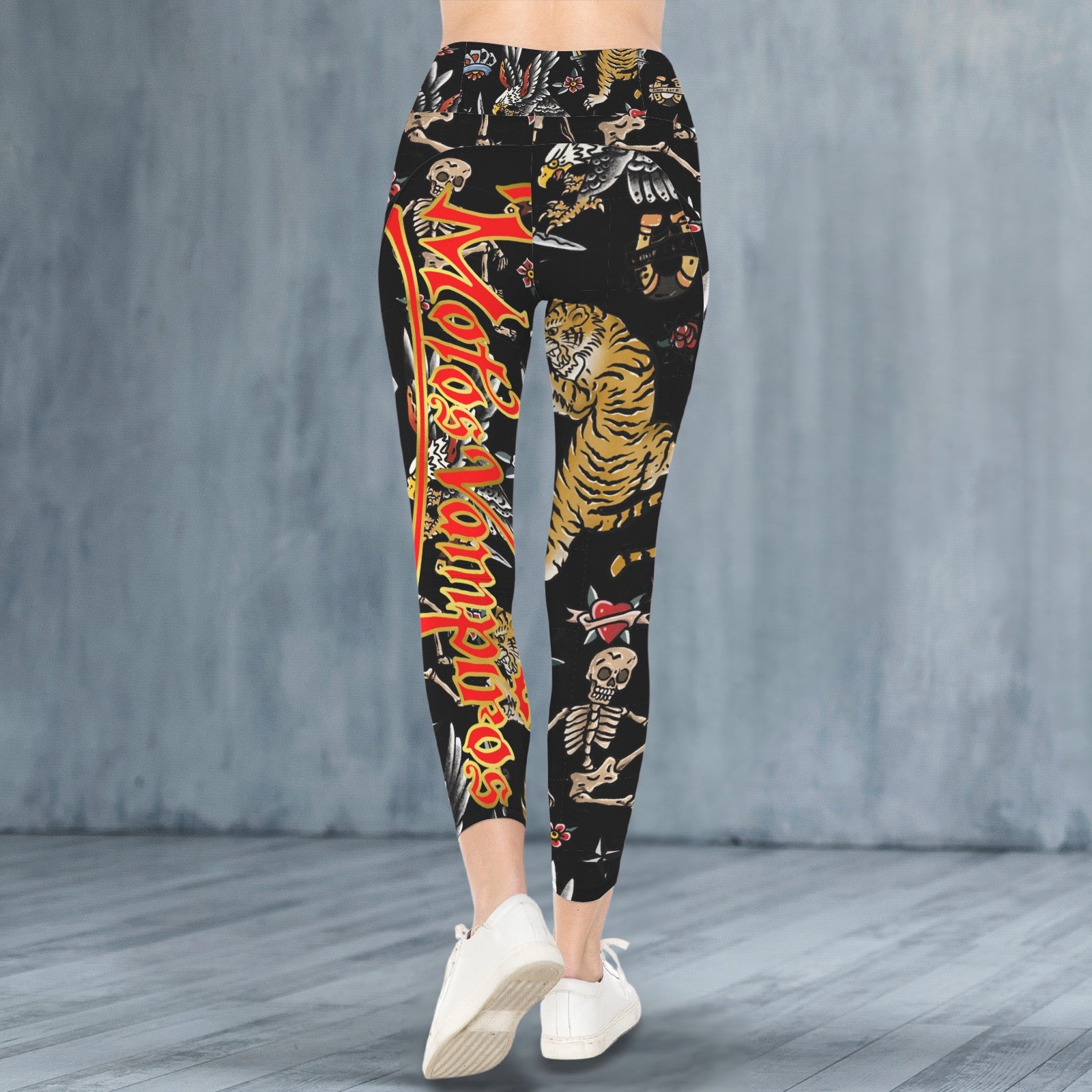 Women's High Waist Pockets Yoga Leggings