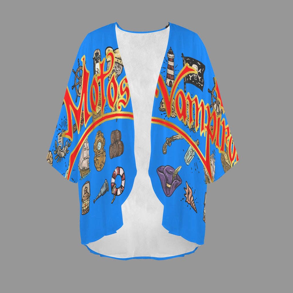 Custom Personalized Women's Kimono Chiffon Cover Up