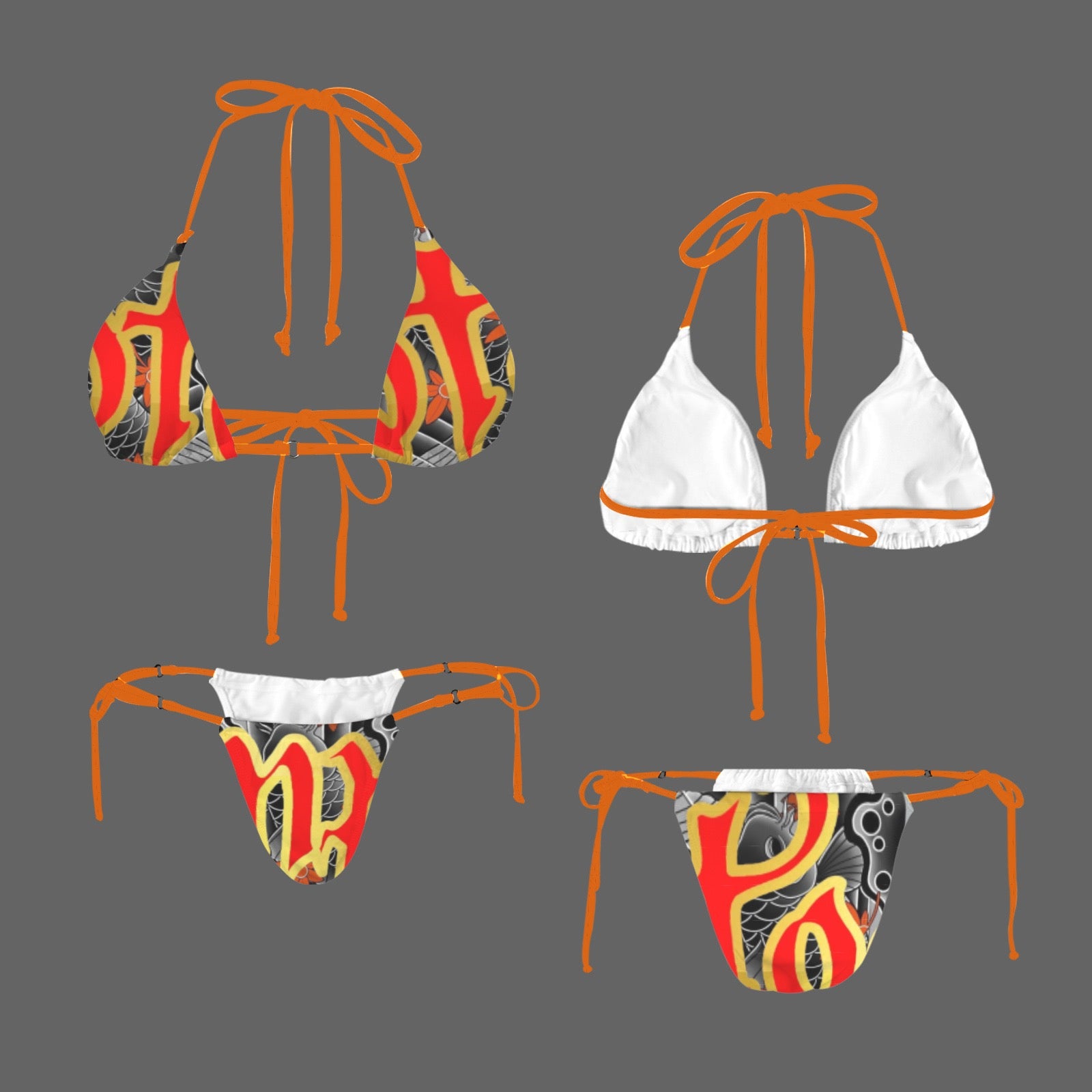 Women's Halter String Bikini Set