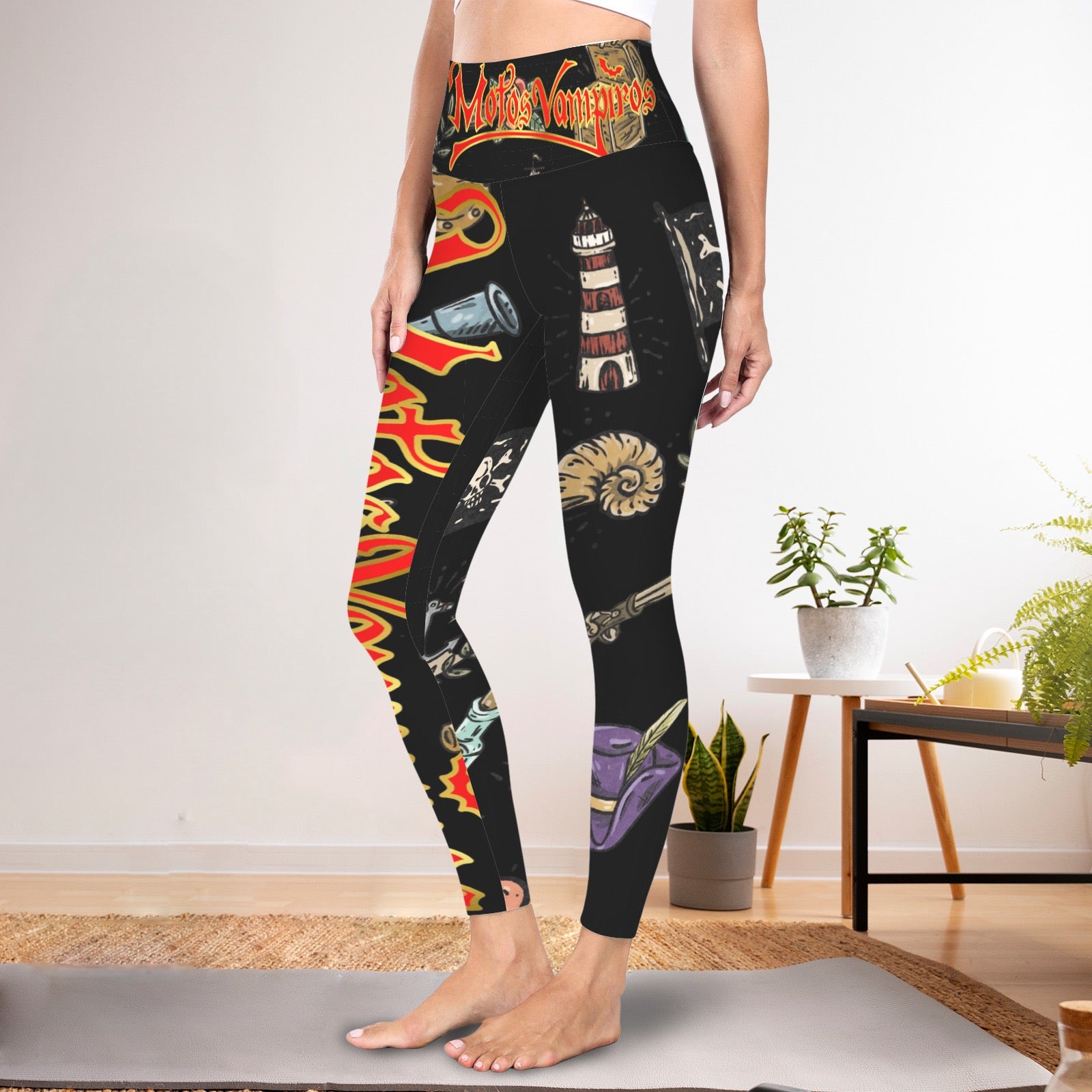 Women's High Waist Tummy Control Yoga Leggings