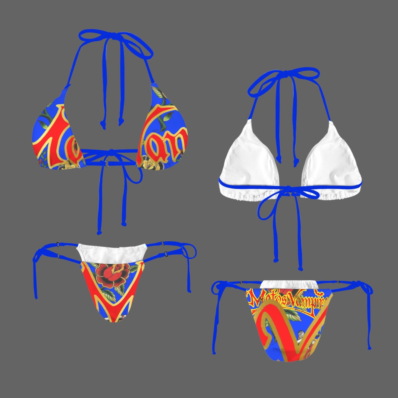 Women's Halter String Bikini Set