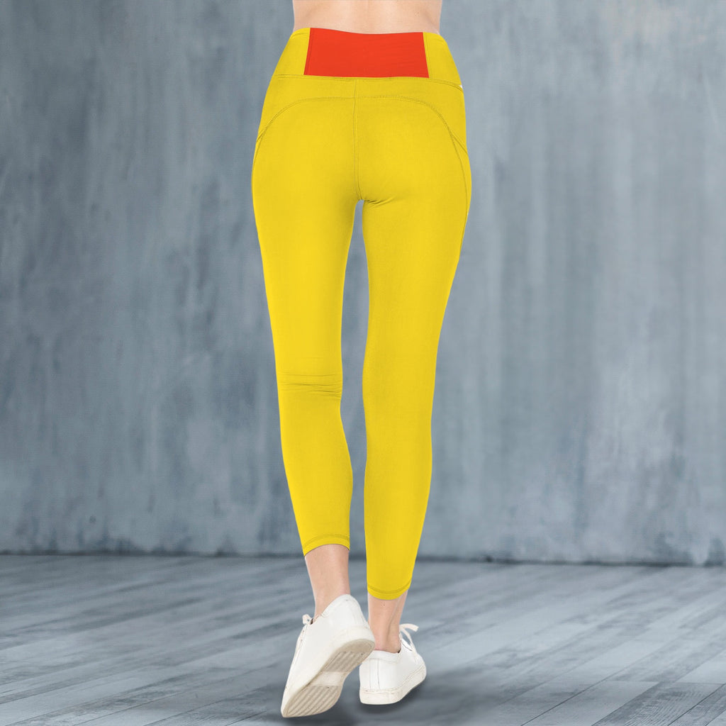 Women's High Waist Pockets Yoga Leggings