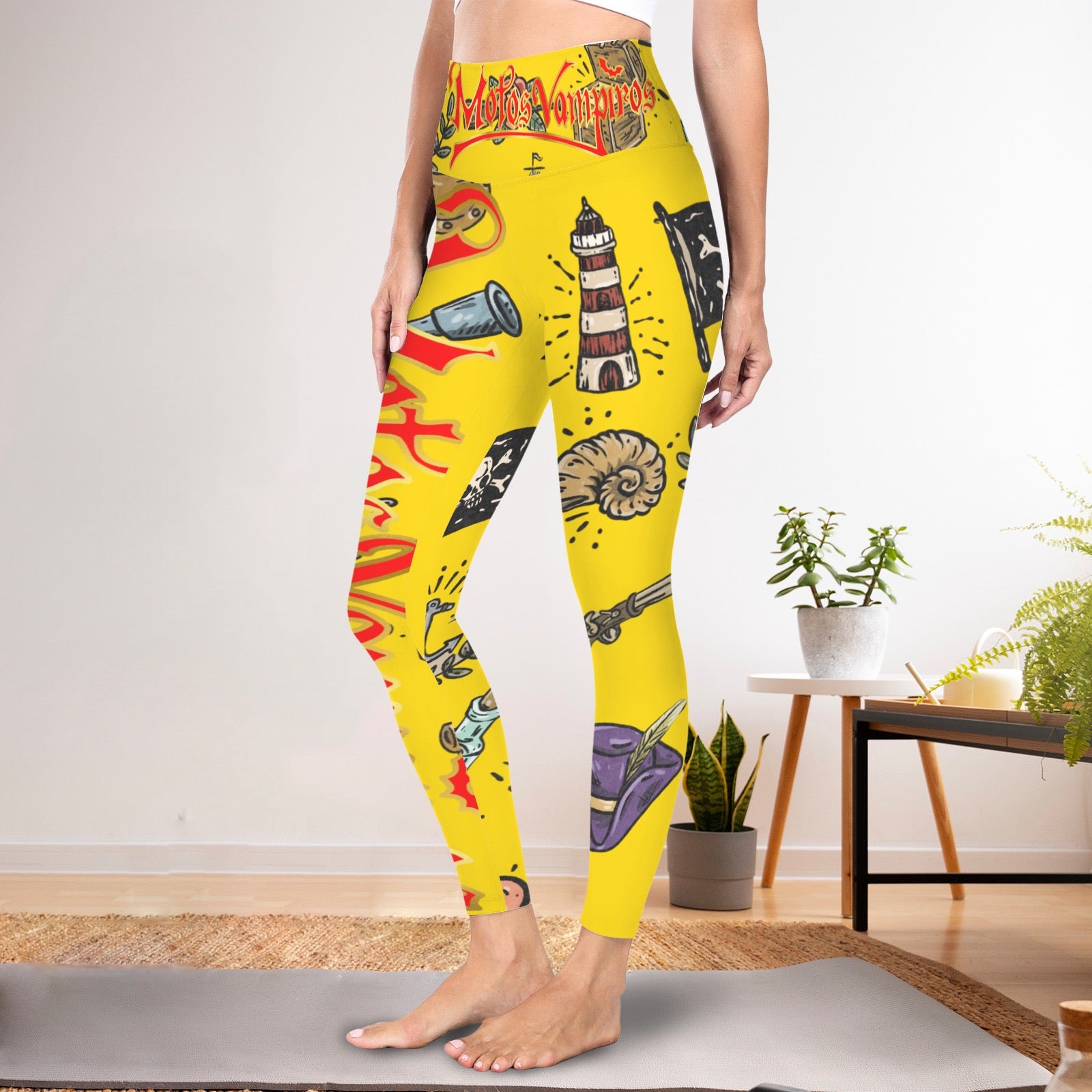 Women's High Waist Tummy Control Yoga Leggings