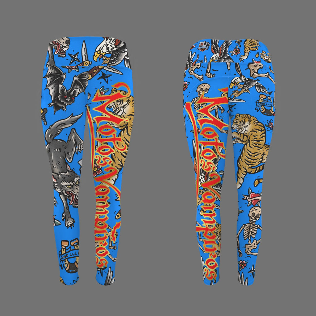 Women's High Waist Pockets Yoga Leggings