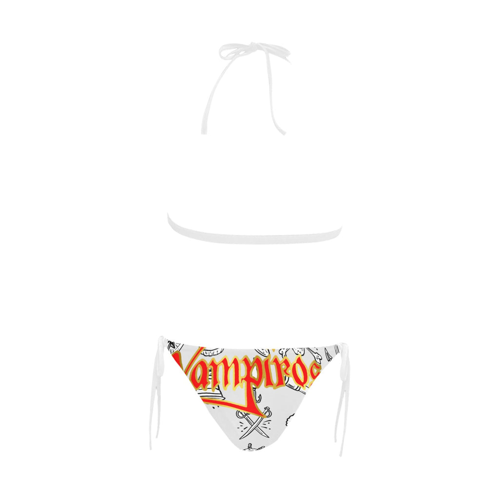 Women's Halter Triangle Bikini Set